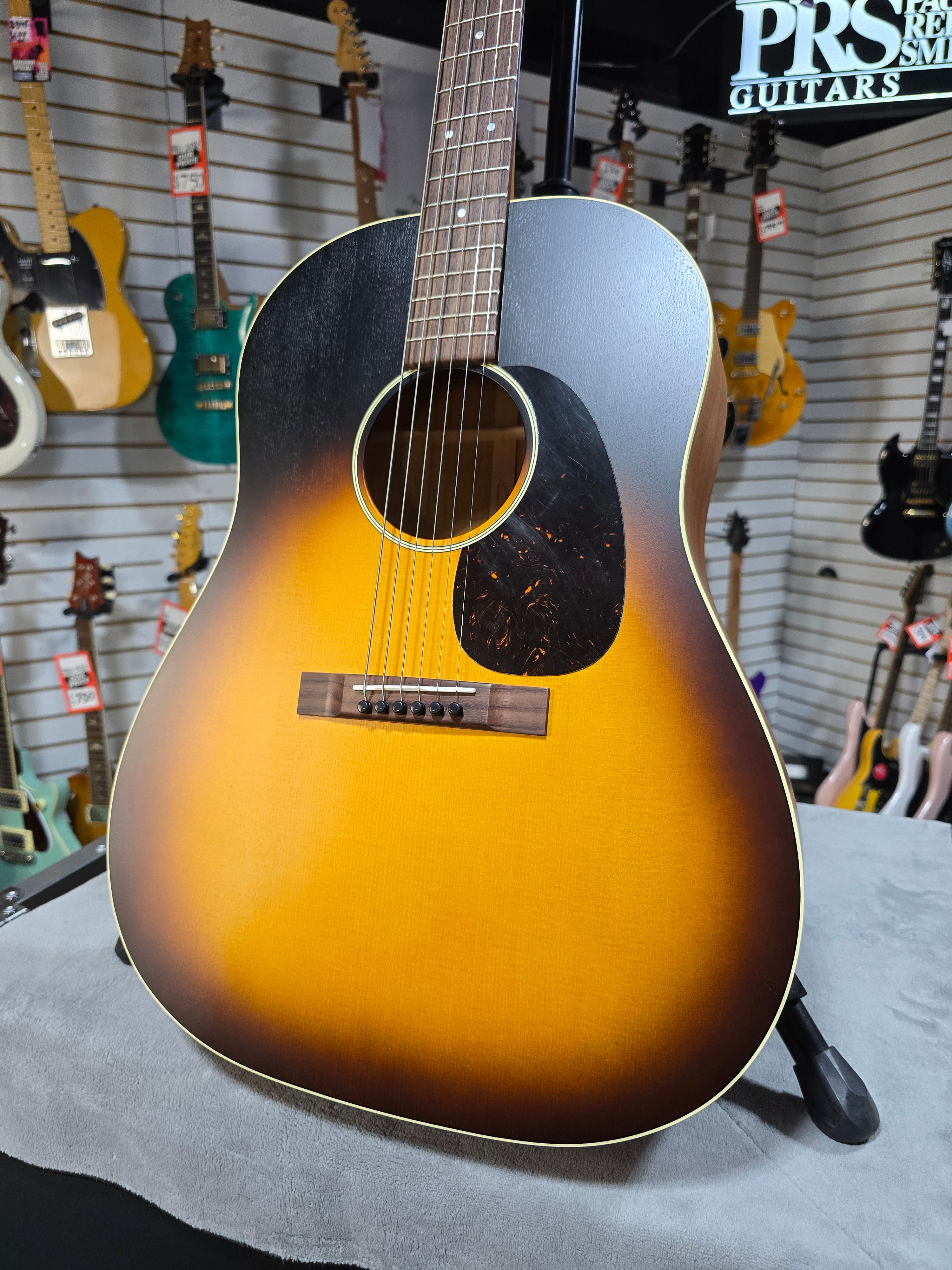 Martin DSS-17 Acoustic Guitar - Whiskey Sunset w/Gig Bag & PLEK*D #895