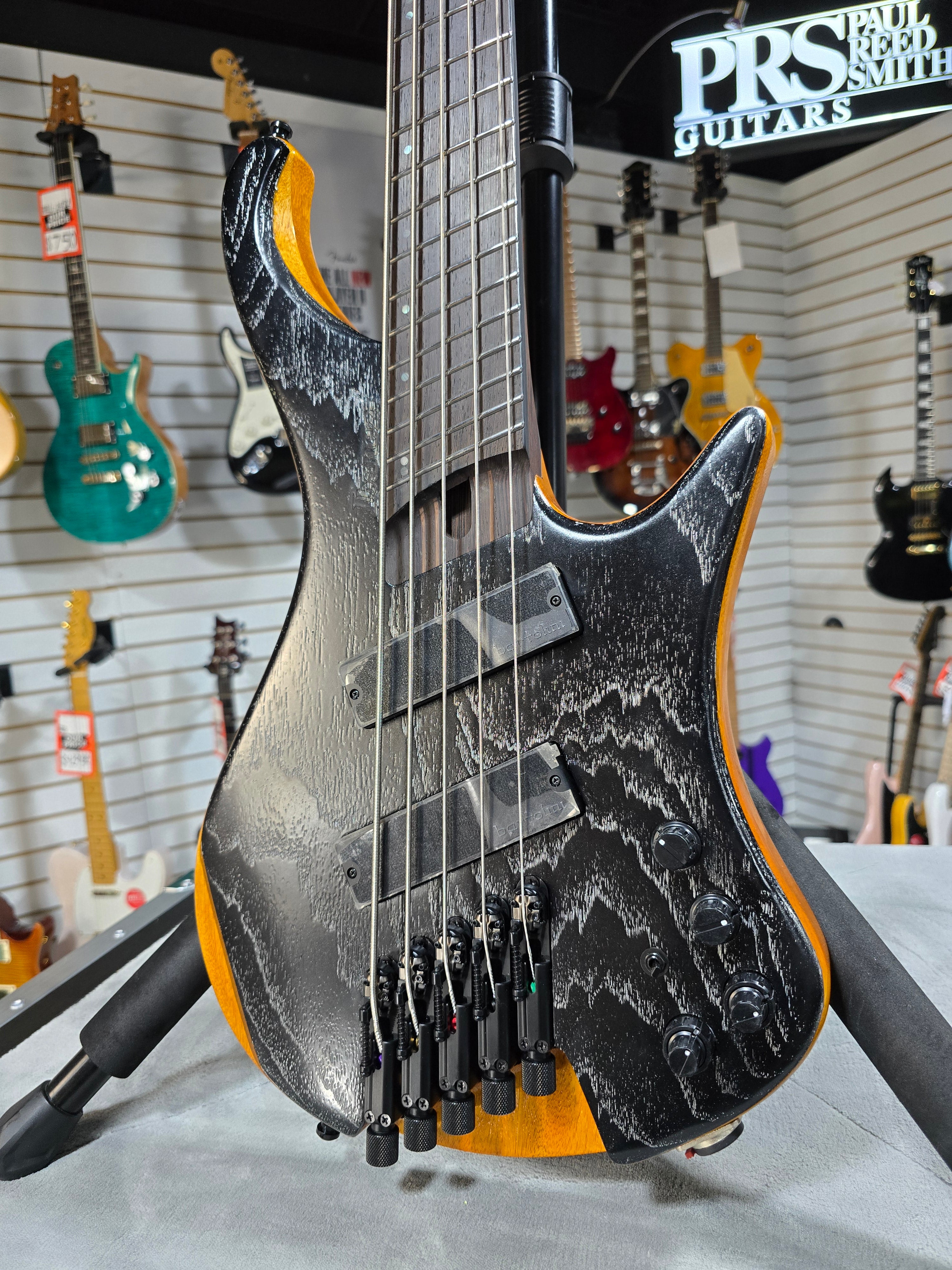 Ibanez EHB1135MS - Silver Wave Black Low Gloss w/ Gig Bag and FREE Shipping #192