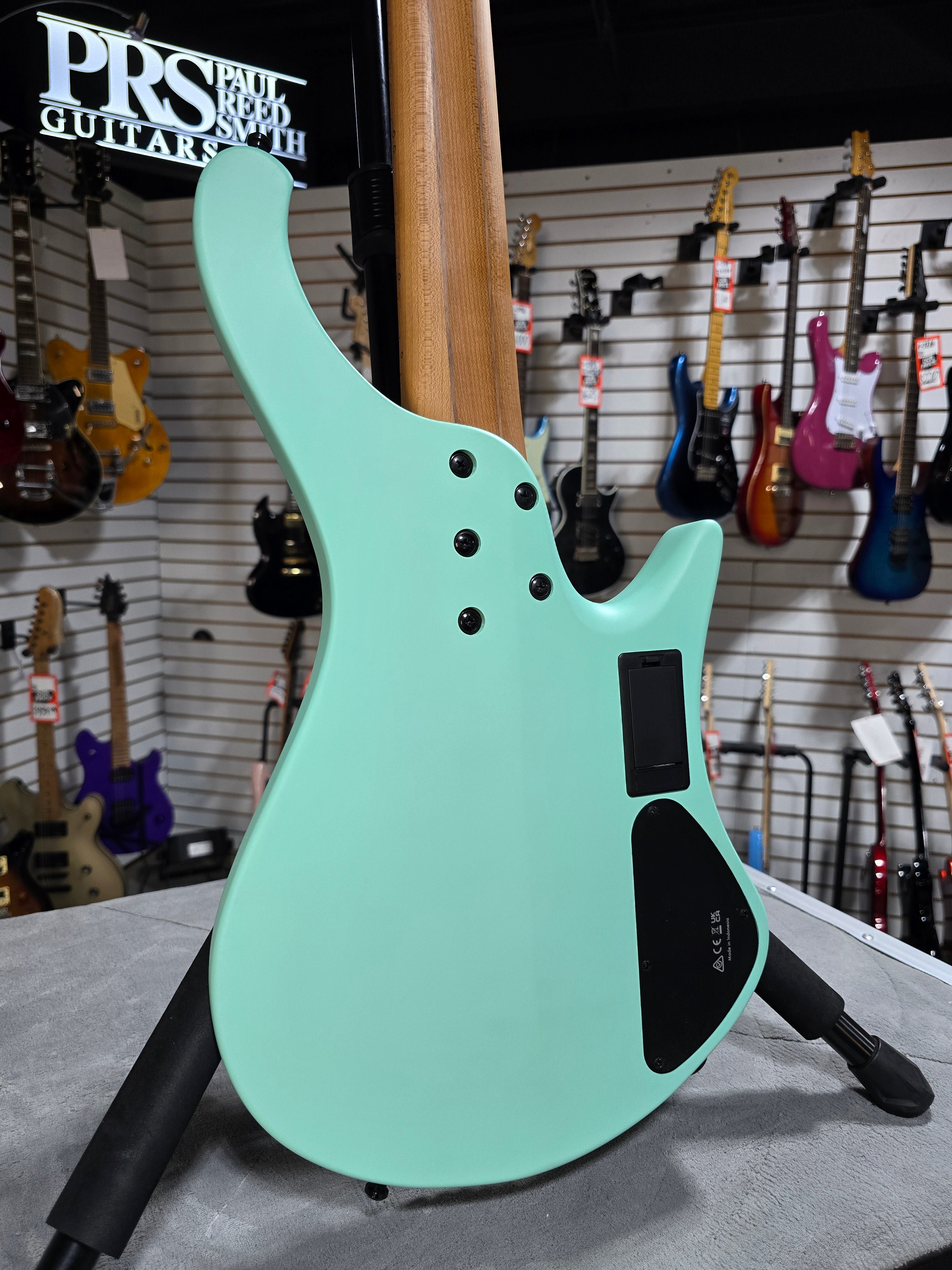 Ibanez Workshop EHB1005MS Left Handed Bass Guitar - Sea Foam Green Matte w/ Gig Bag + FREE Shipping #373