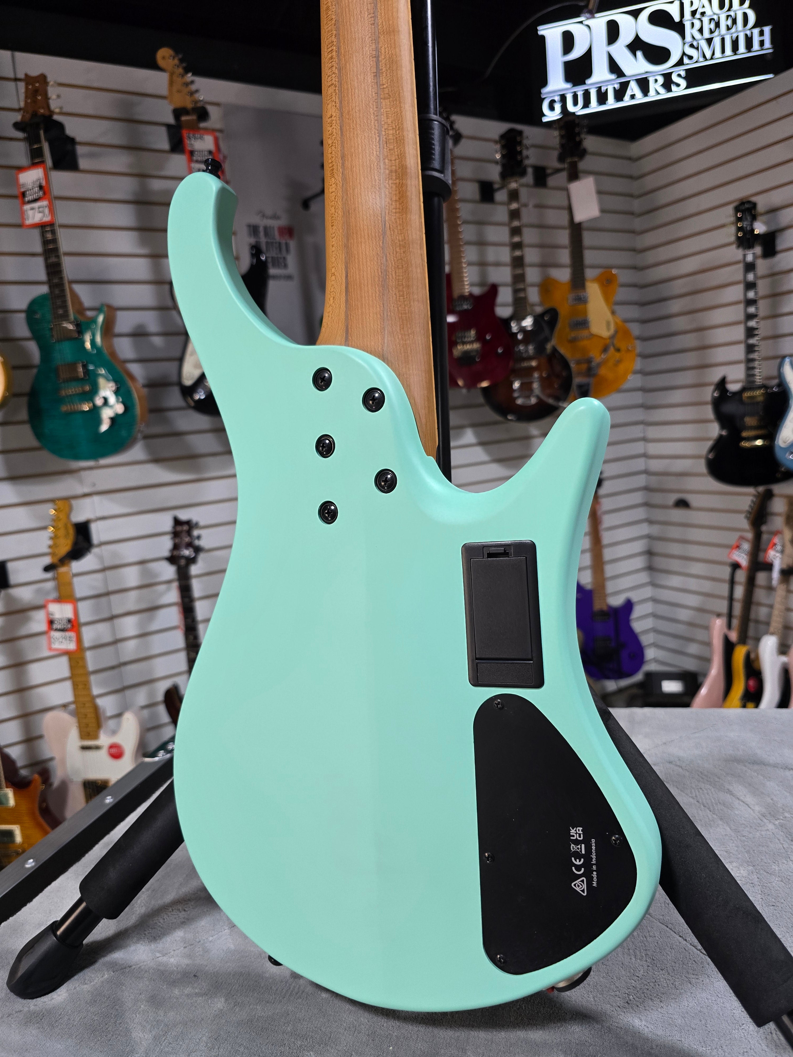 Ibanez Workshop EHB1005MS Left Handed Bass Guitar - Sea Foam Green Matte w/ Gig Bag + FREE Shipping #373