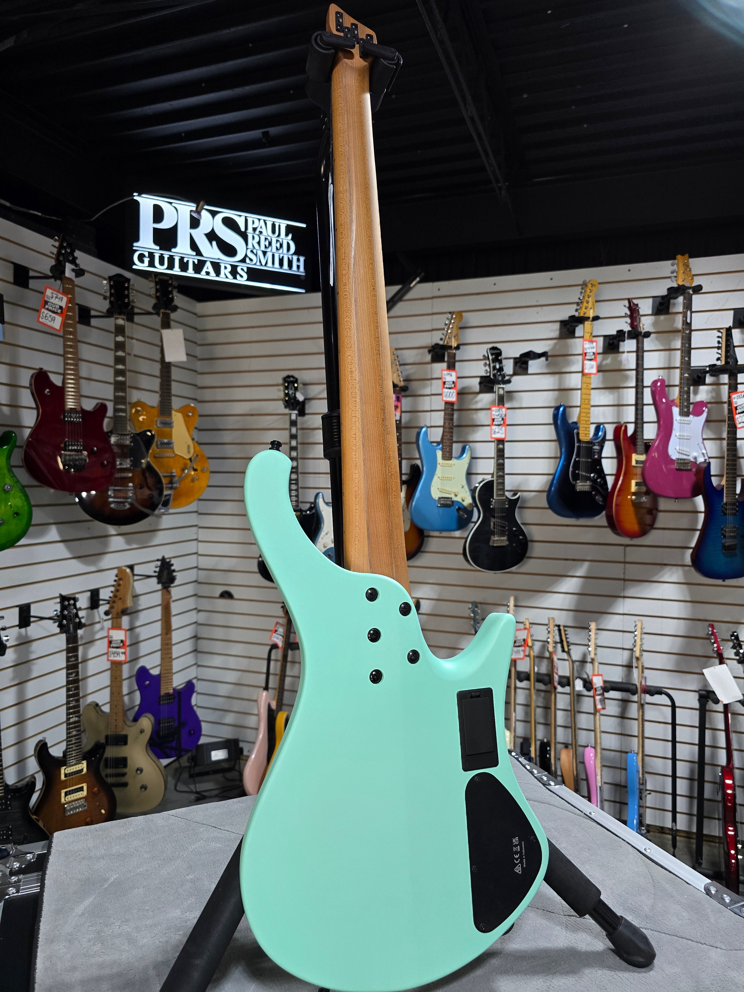 Ibanez Workshop EHB1005MS Left Handed Bass Guitar - Sea Foam Green Matte w/ Gig Bag + FREE Shipping #373