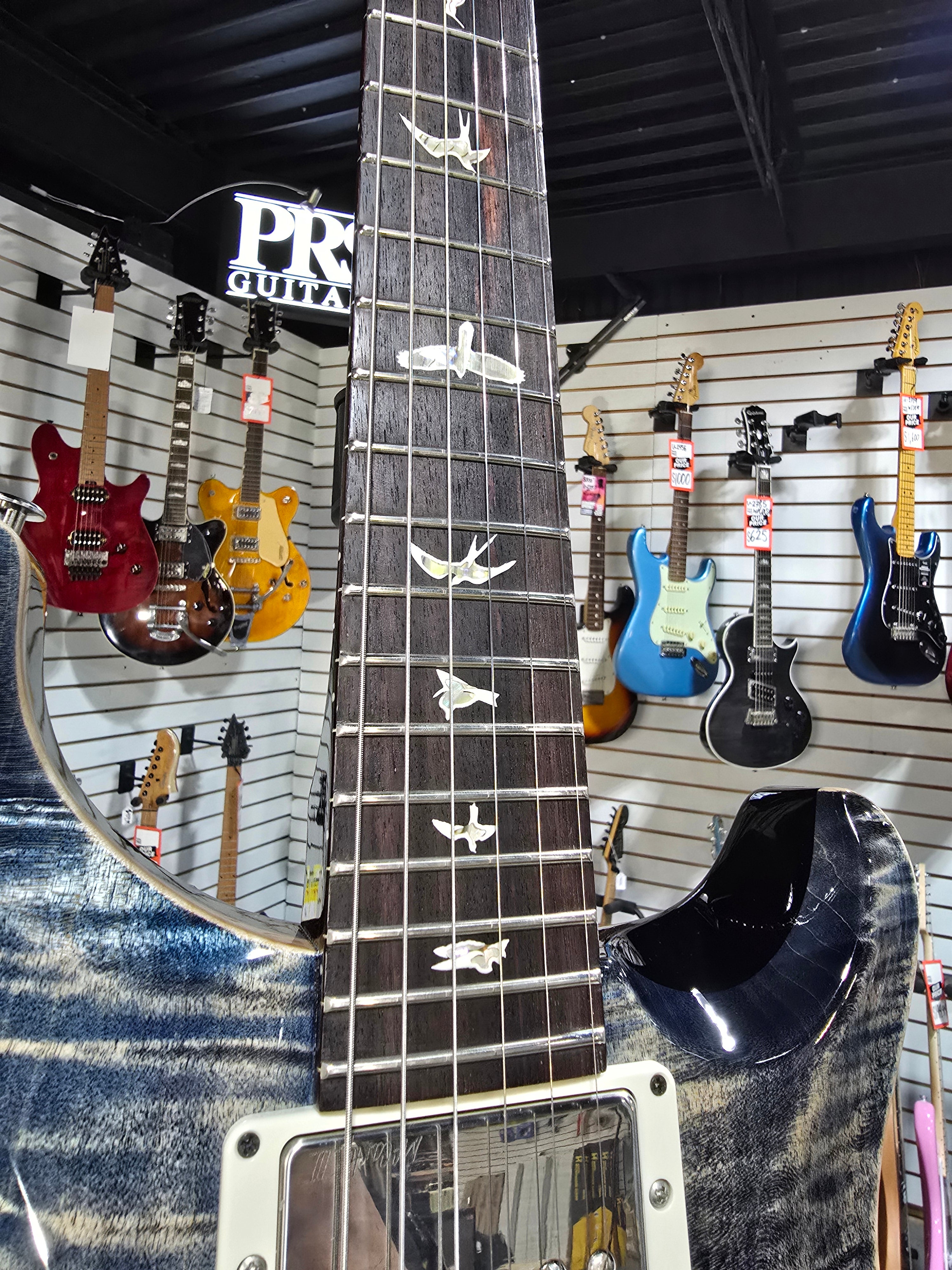 PRS Special Semi-Hollow - Electric Guitar - Faded Whale Blue w/ OHSC & PLEK*D #787