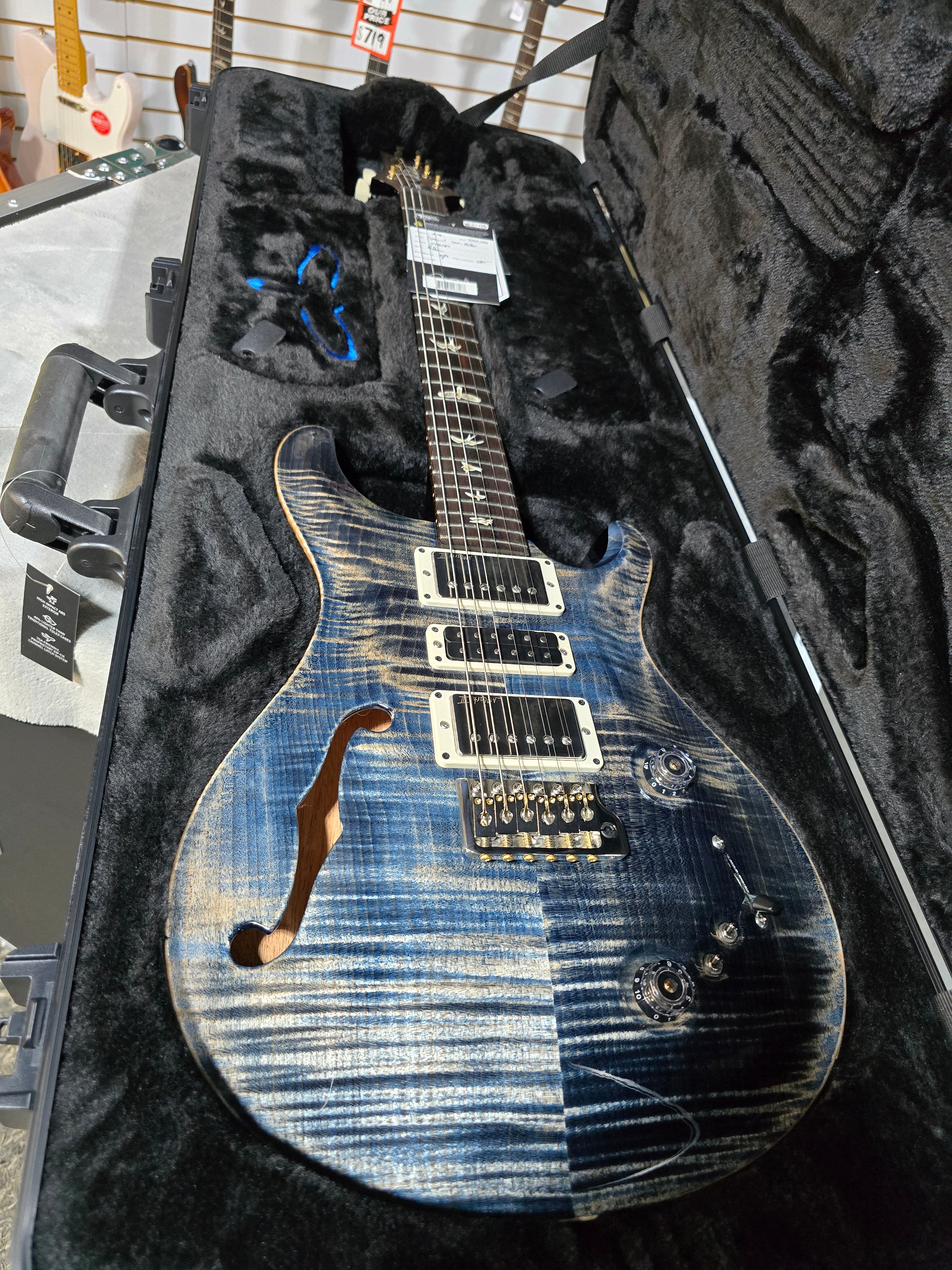 PRS Special Semi-Hollow - Electric Guitar - Faded Whale Blue w/ OHSC & PLEK*D #787