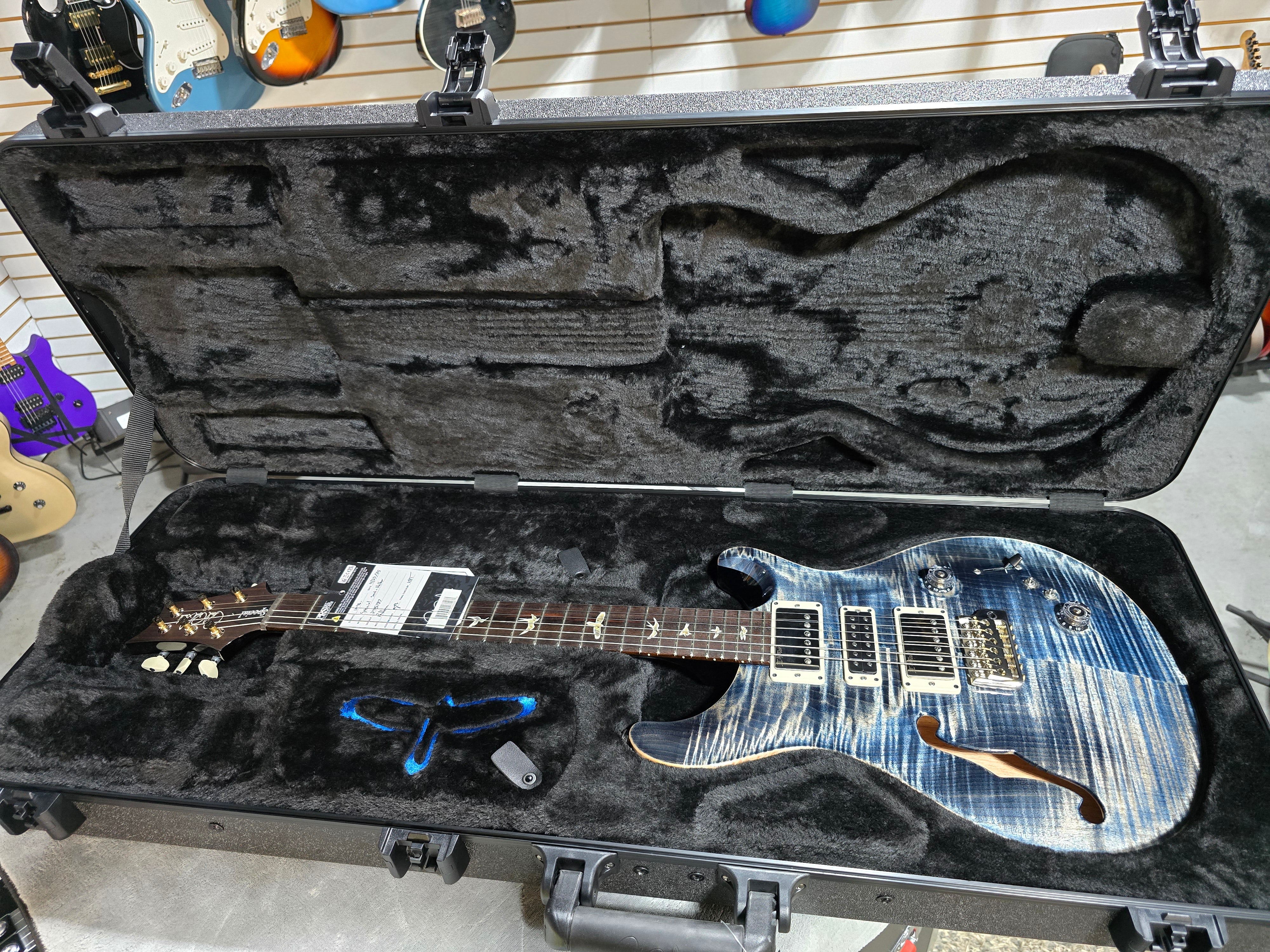 PRS Special Semi-Hollow - Electric Guitar - Faded Whale Blue w/ OHSC & PLEK*D #787