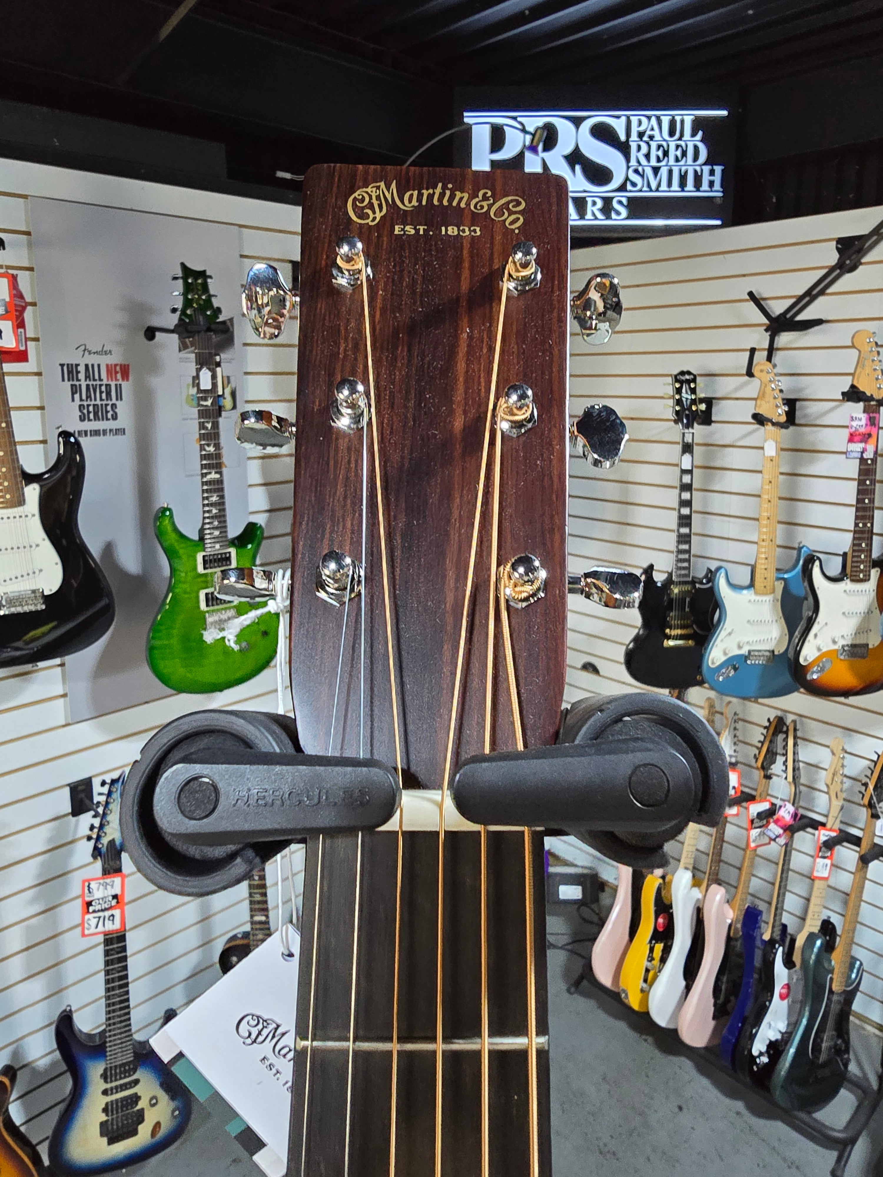 Martin Billy Strings Signature D-28 Left Handed Acoustic Guitar W/OHSC & PLEK*D #858