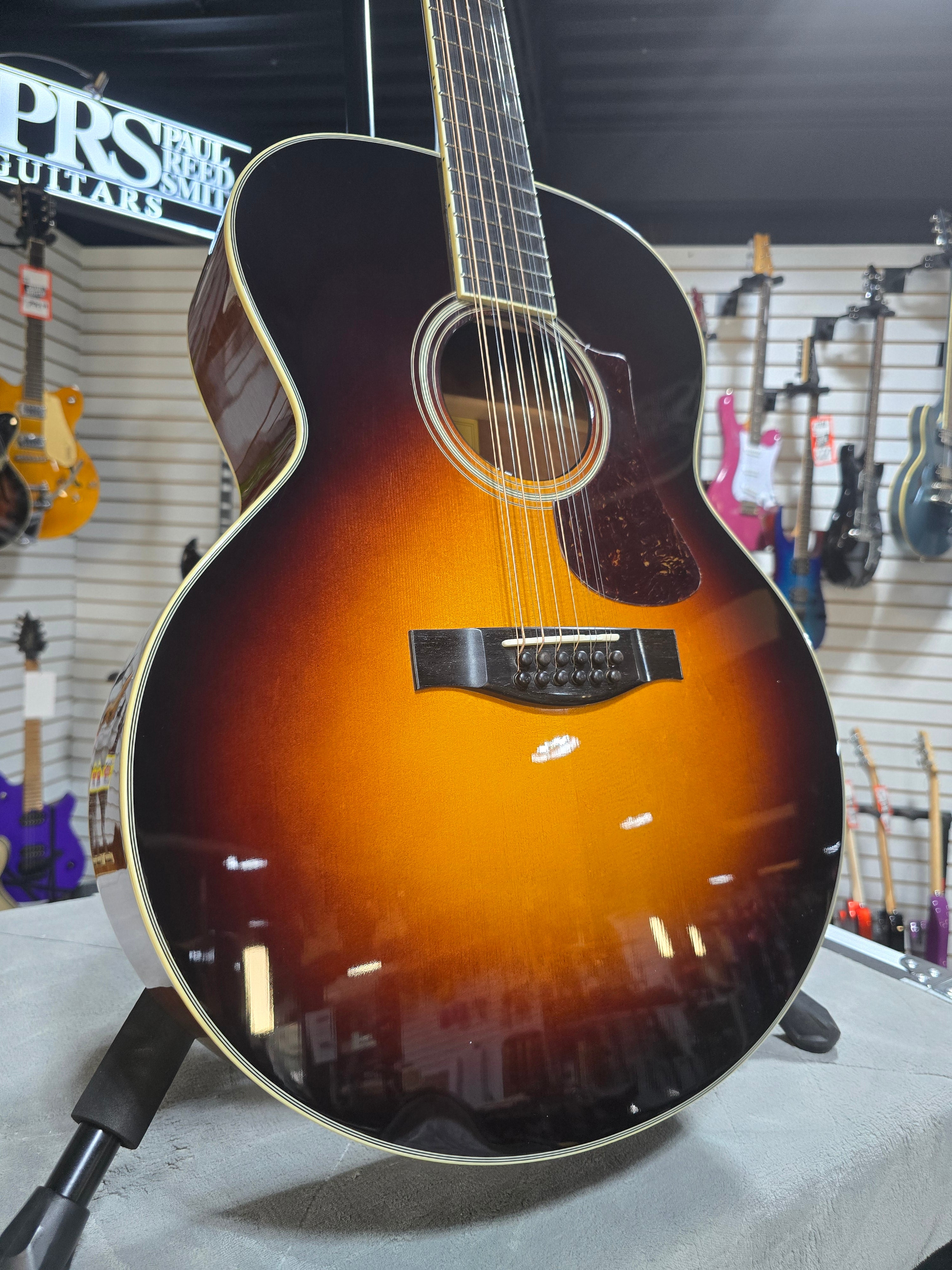 Eastman AC330E - 12 String Acoustic Guitar - Sunburst W/OHSC & PLEK*D #340