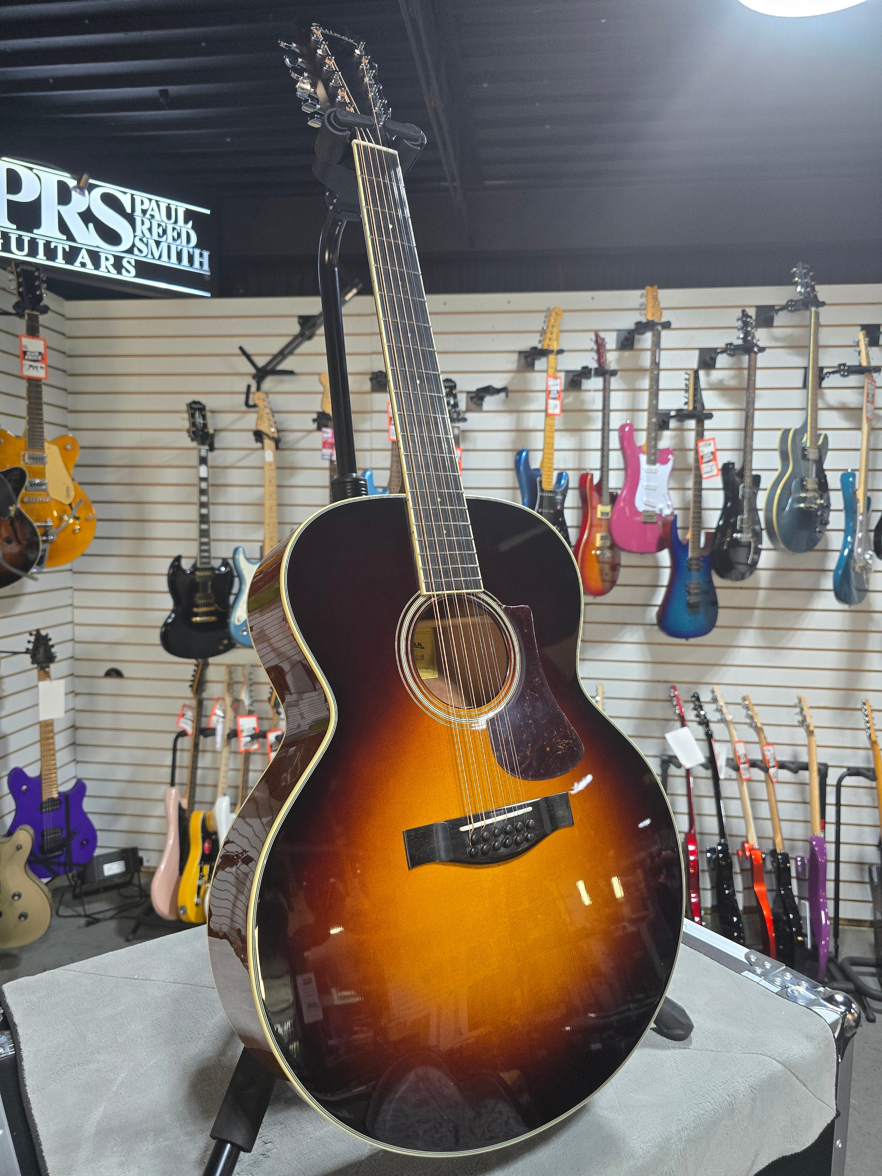 Eastman AC330E - 12 String Acoustic Guitar - Sunburst W/OHSC & PLEK*D #340
