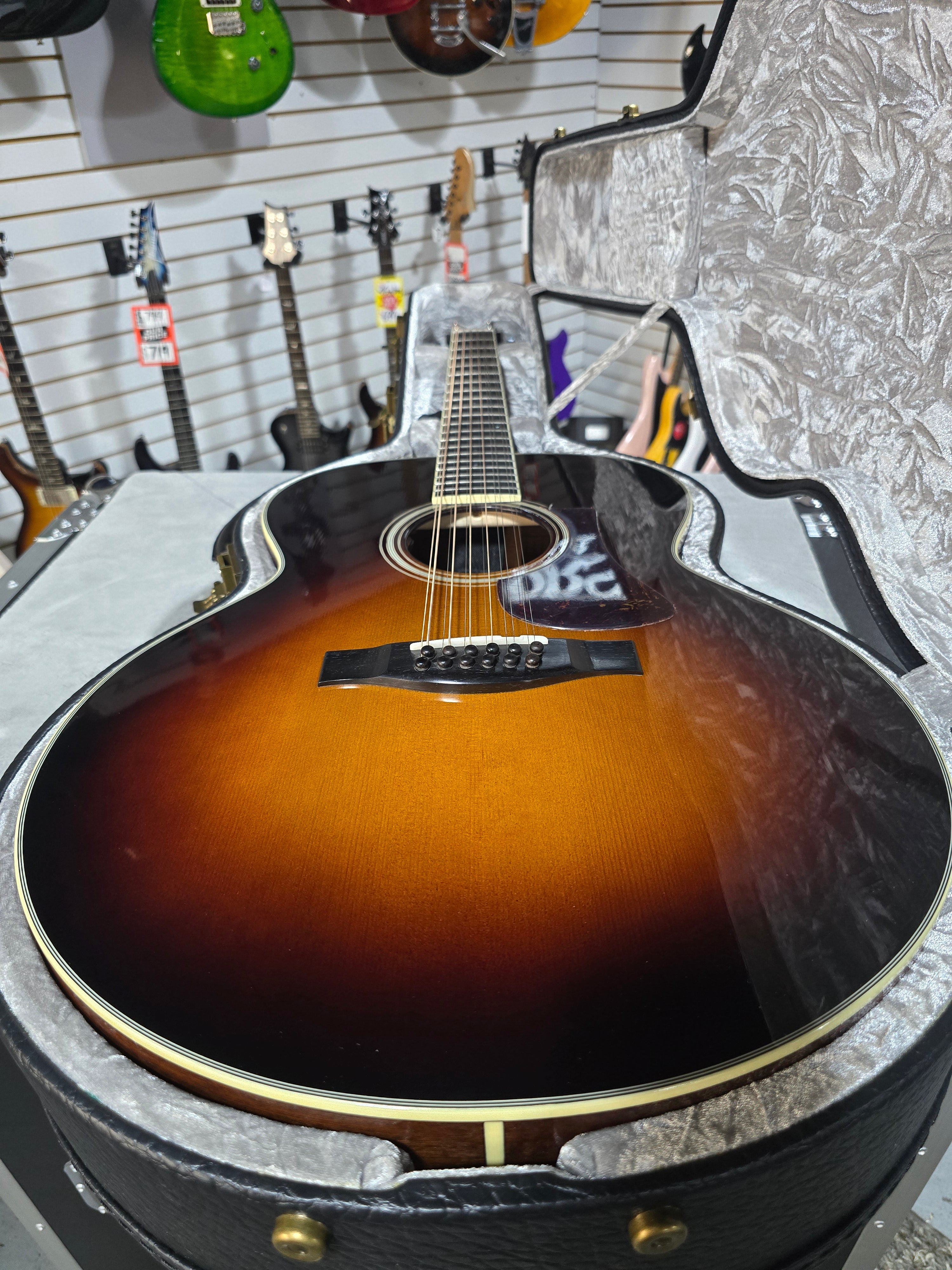 Eastman AC330E - 12 String Acoustic Guitar - Sunburst W/OHSC & PLEK*D #340