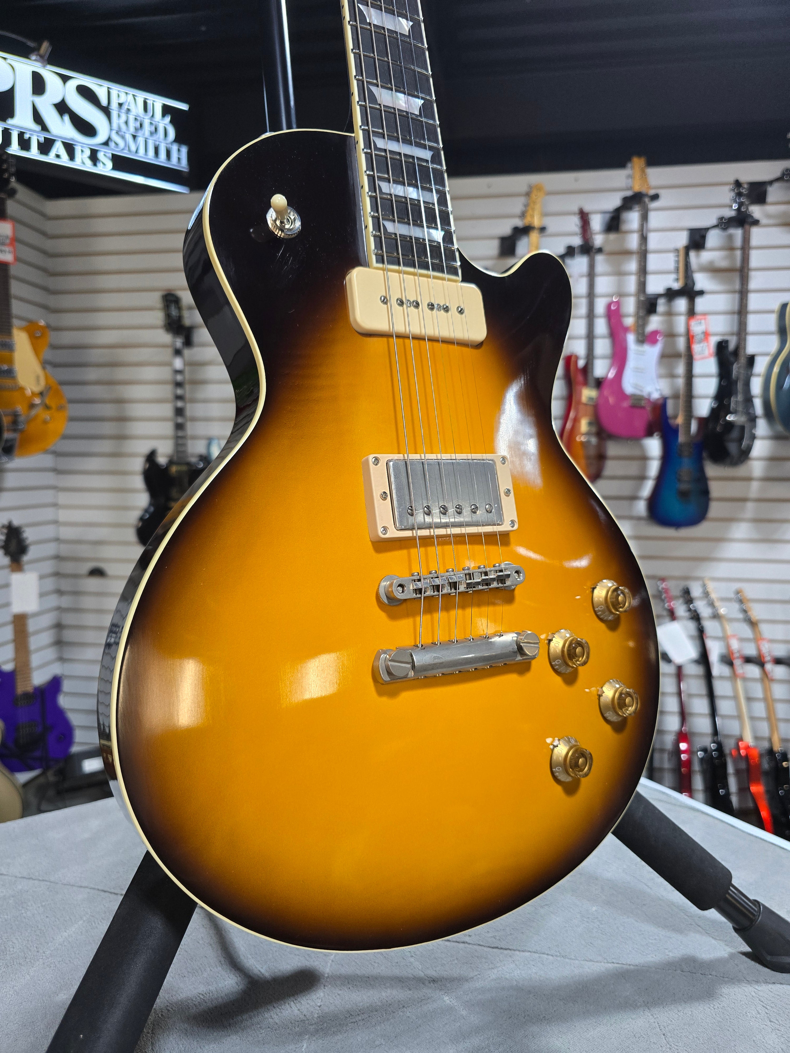 Eastman SB58/TV 2025 - Sunburst w/OHSC & PLEK*D #122
