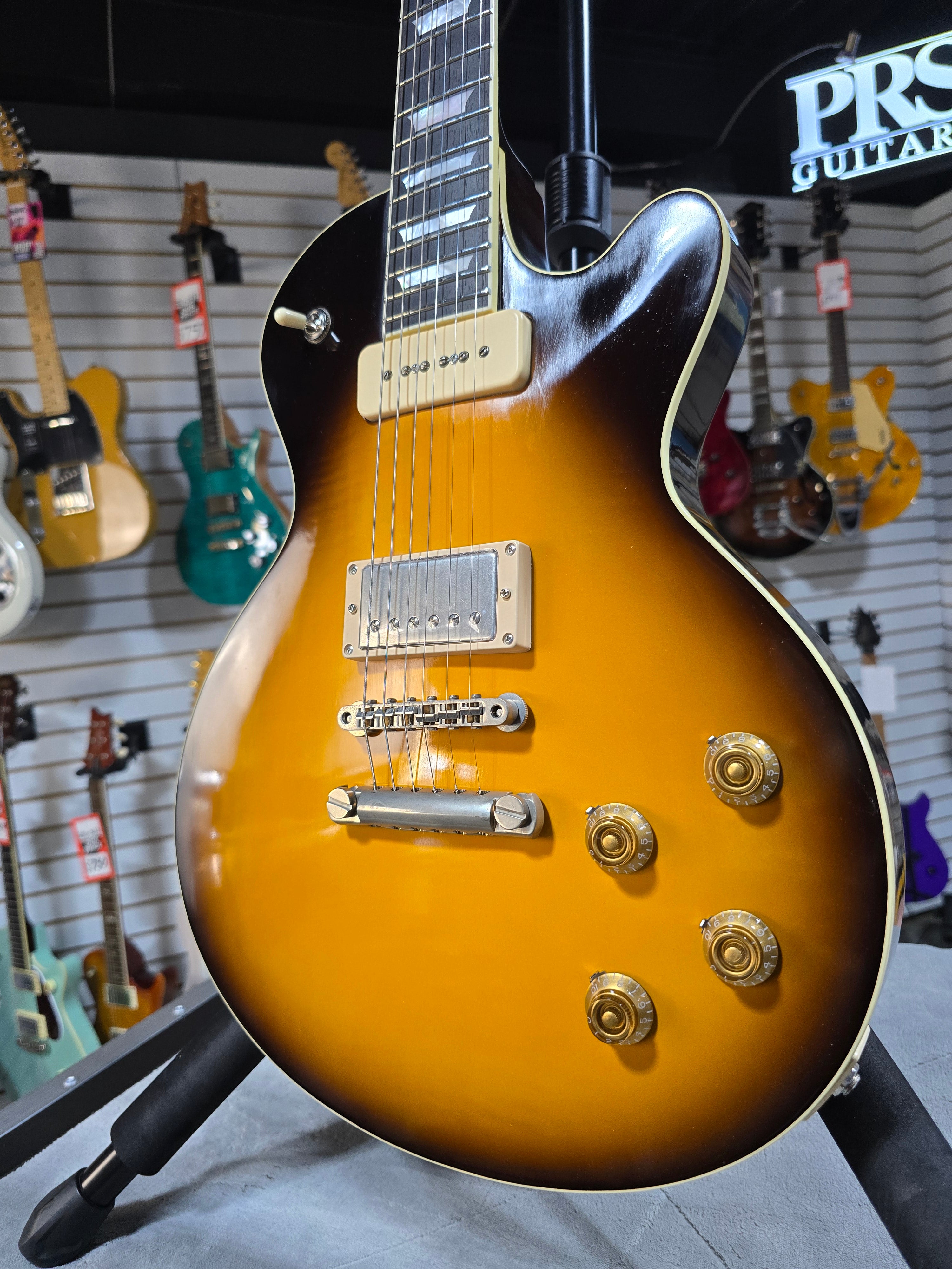 Eastman SB58/TV 2025 - Sunburst w/OHSC & PLEK*D #122