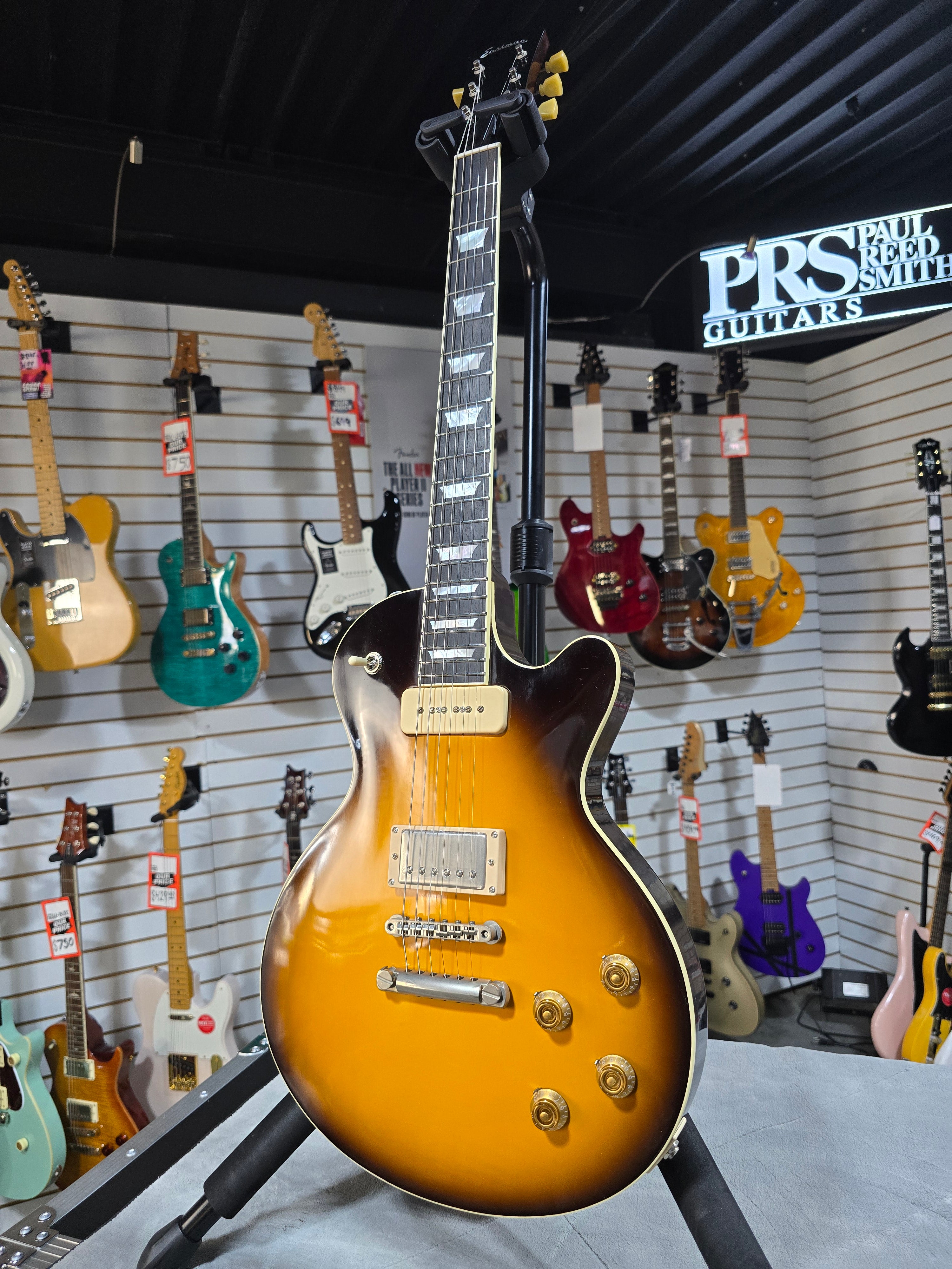 Eastman SB58/TV 2025 - Sunburst w/OHSC & PLEK*D #122