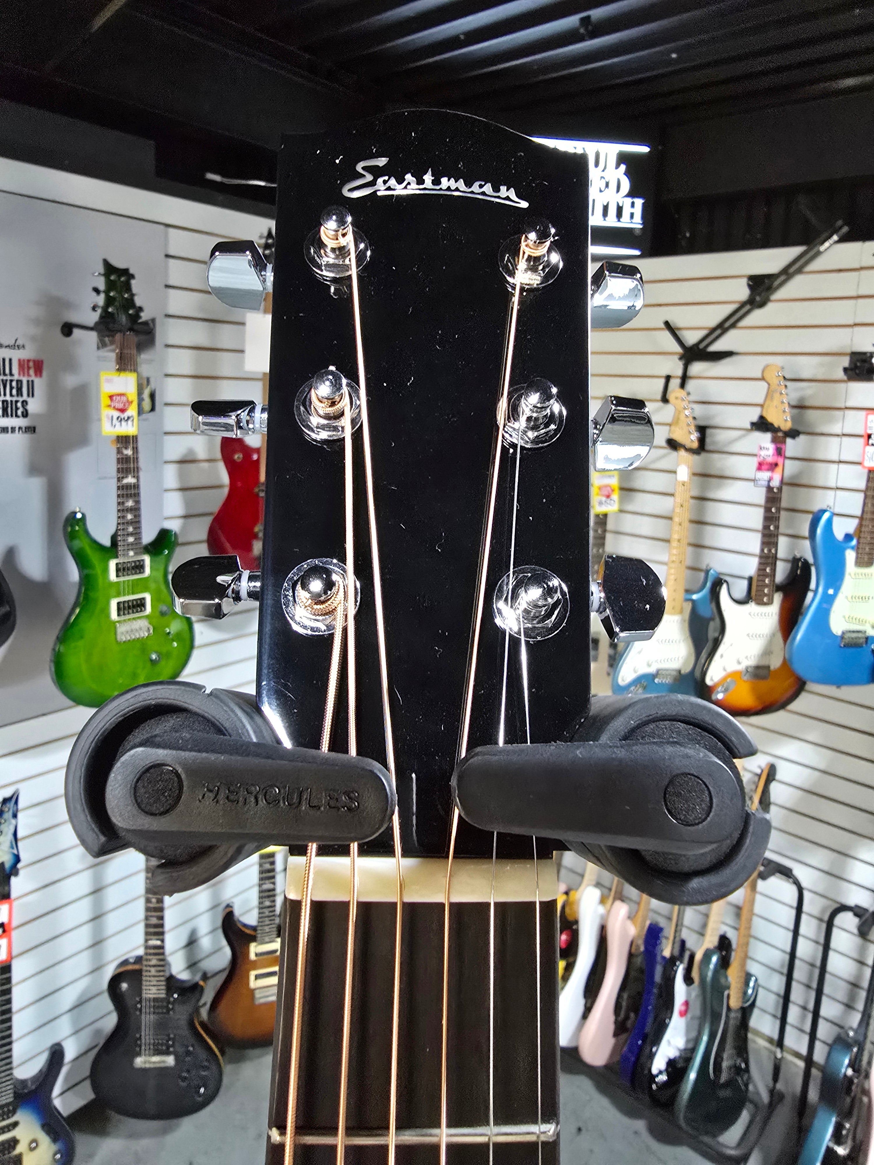 Eastman ACTG2E-DLX Sitka/Ovangkol Travel Guitar w/Gig Bag & PLEK*D #242