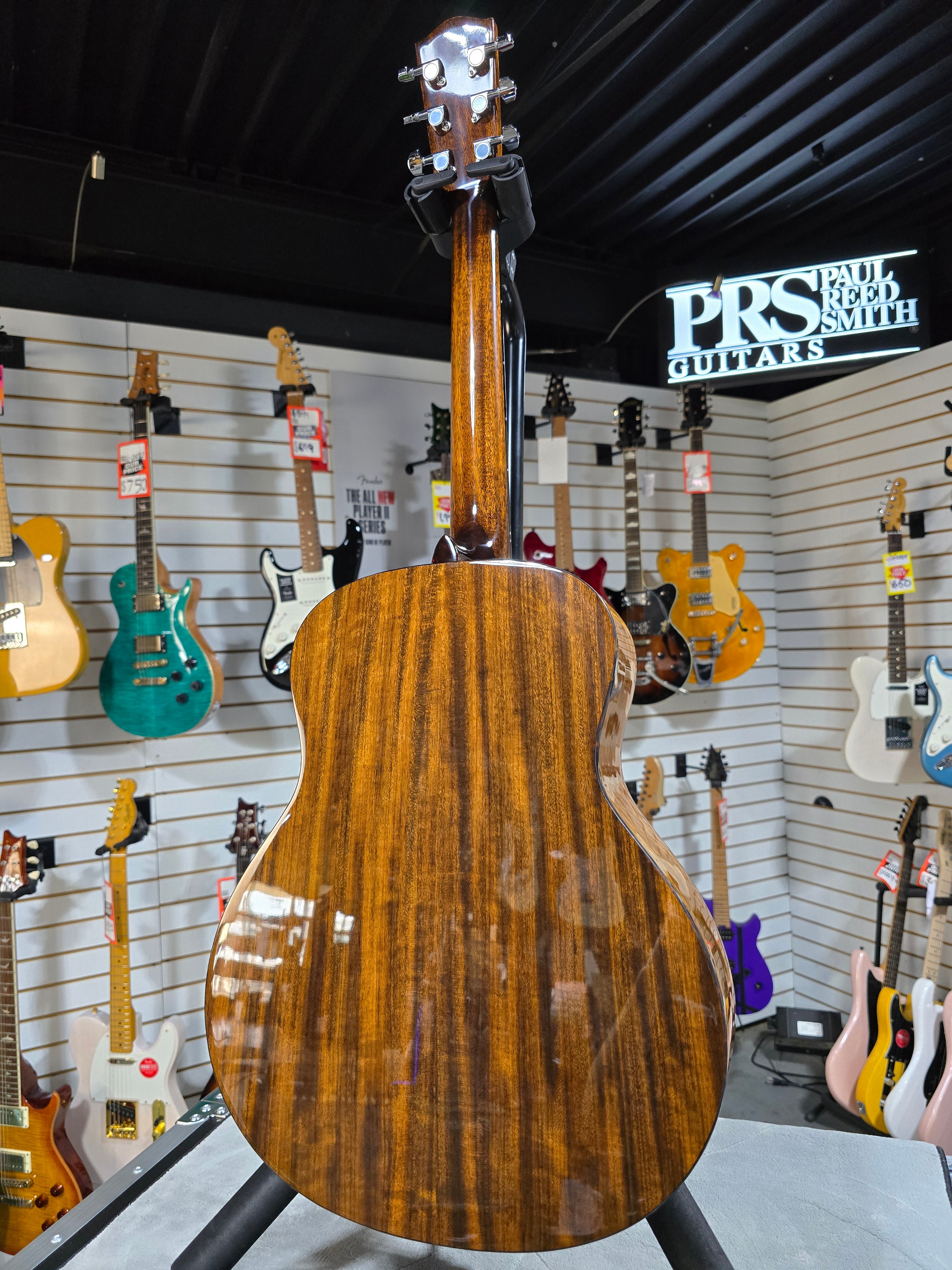Eastman ACTG2E-DLX Sitka/Ovangkol Travel Guitar w/Gig Bag & PLEK*D #242