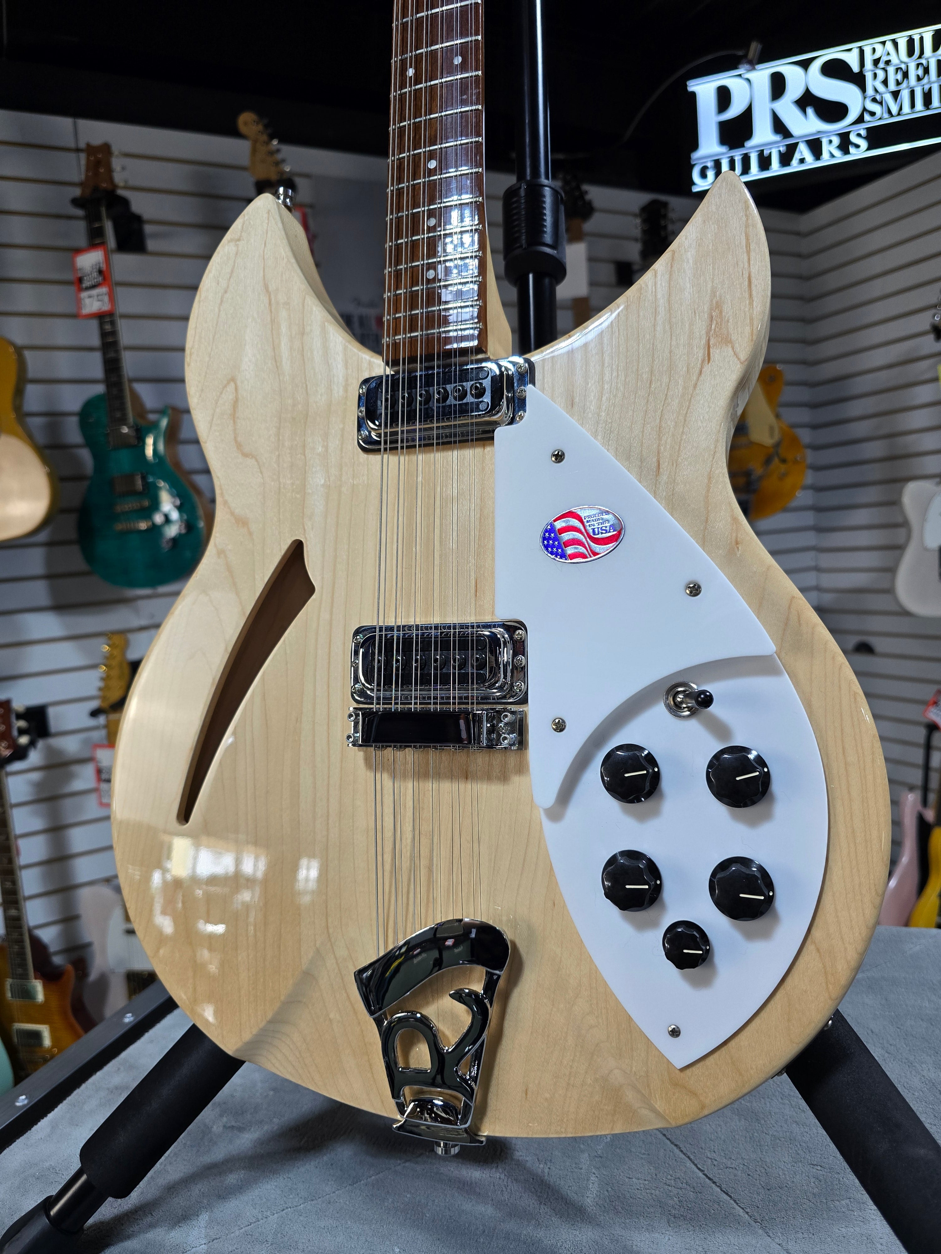 Rickenbacker 2024 330/12 Semi-Hollow Electric - Mapleglo W/OHSC #743