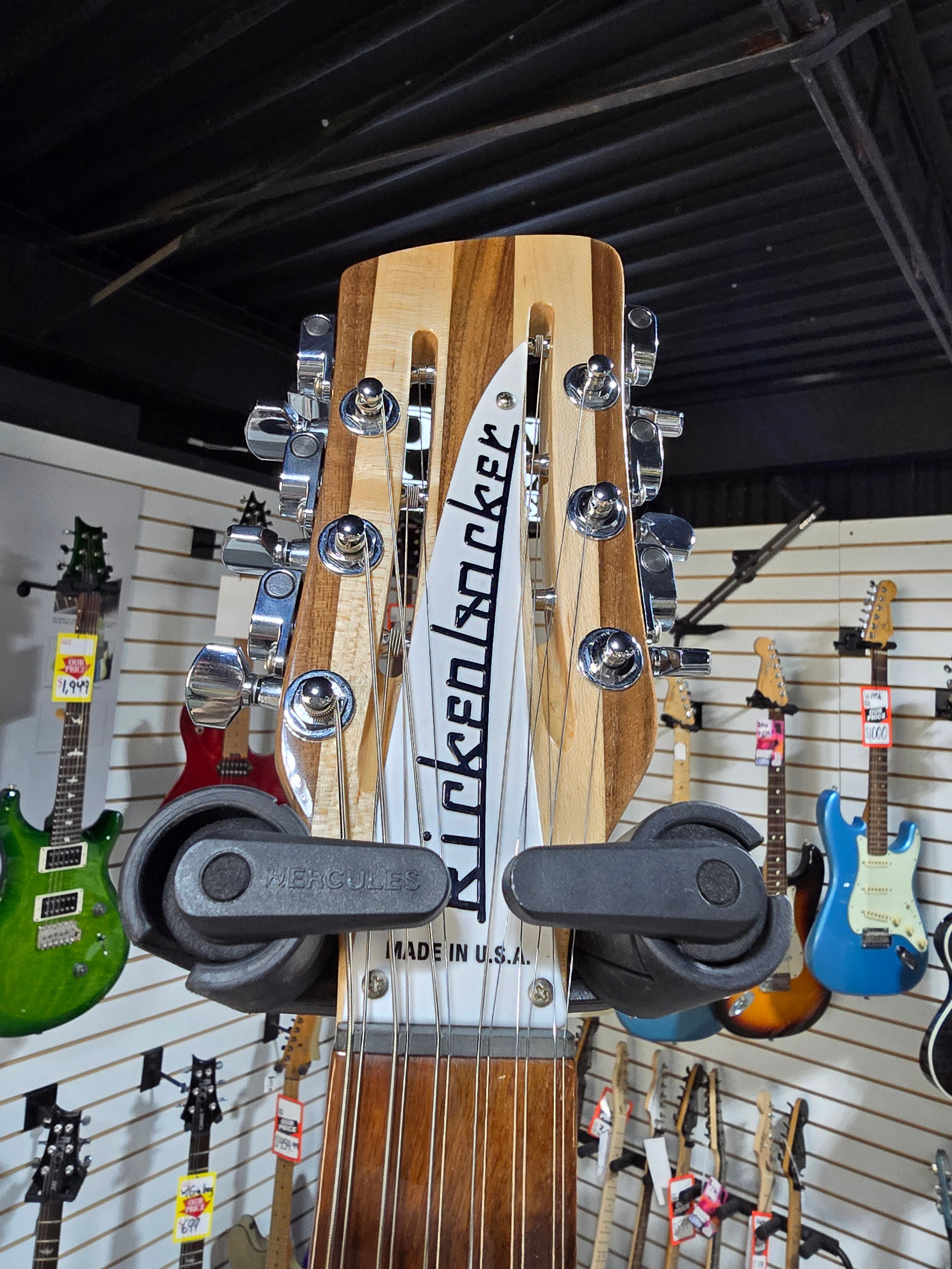 Rickenbacker 2024 330/12 Semi-Hollow Electric - Mapleglo W/OHSC #743