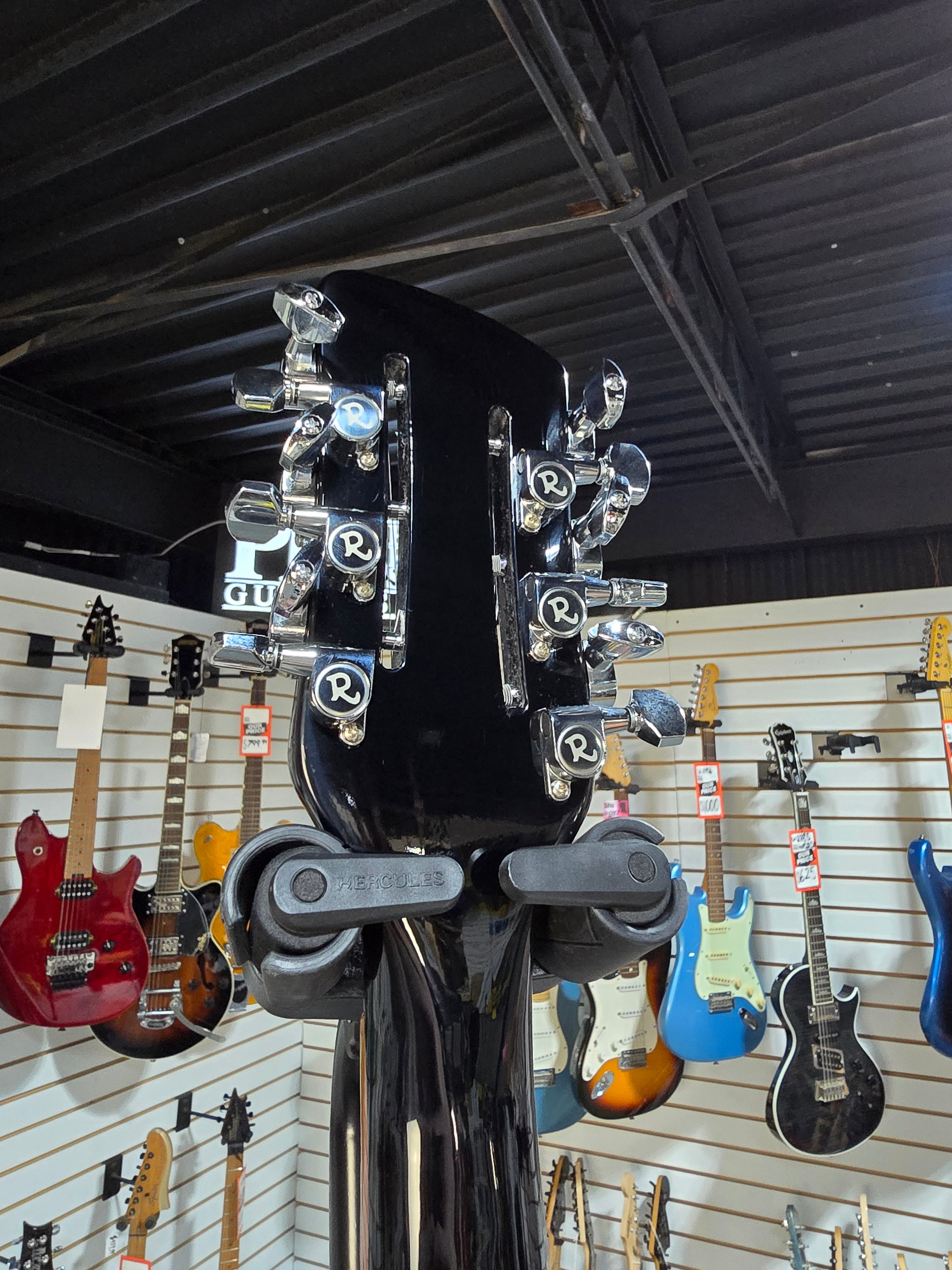 2024 Rickenbacker 330/12 Semi-Hollow Electric - Jetglo W/OHSC #744
