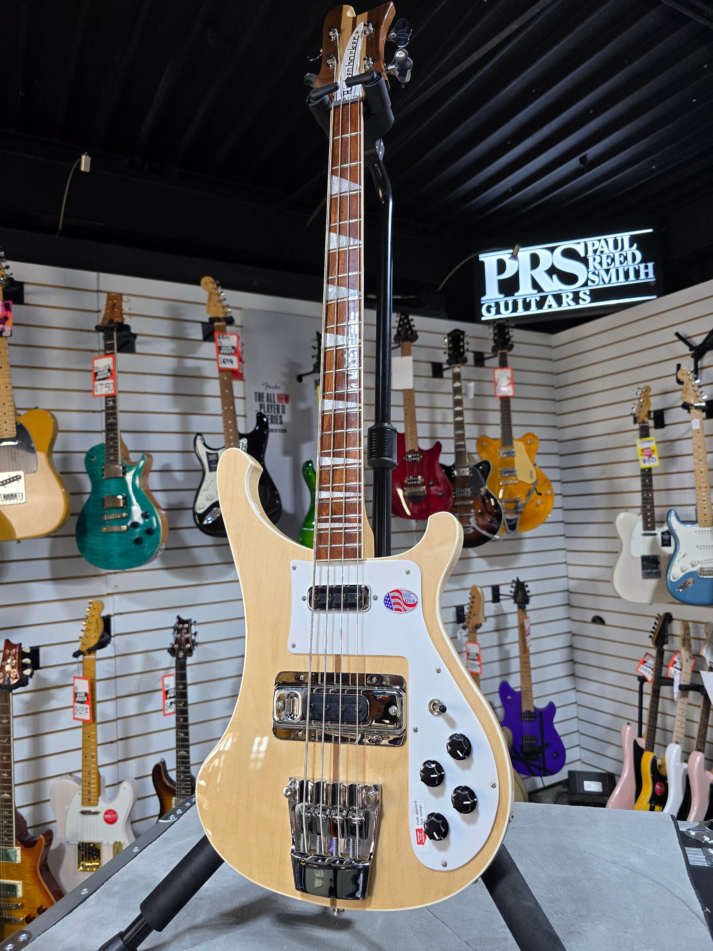 (2025) Rickenbacker 4003MG - Mapleglo W/OHSC #760