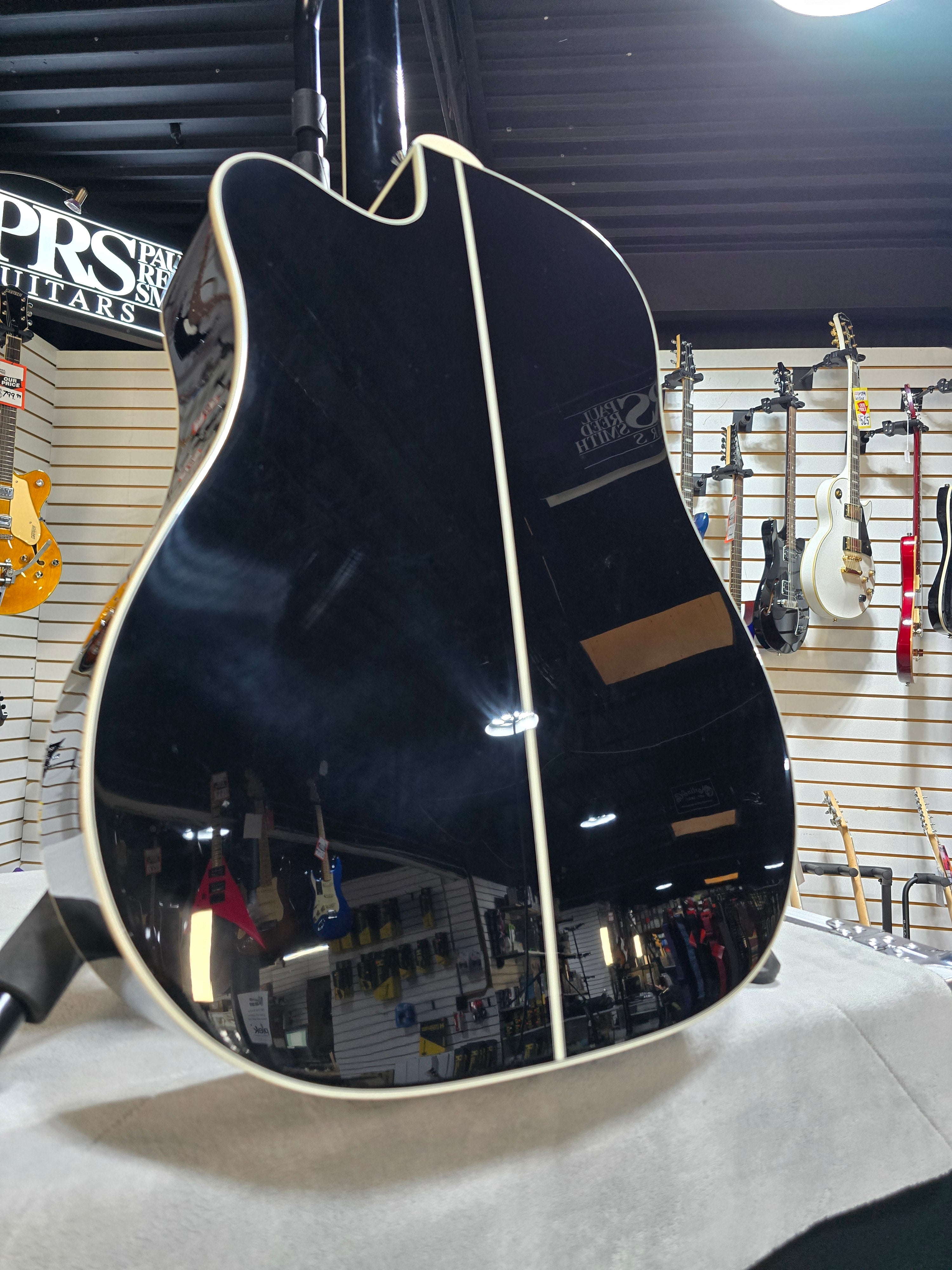 Takamine GD-34CE Acoustic-electric Guitar - Black w/Gig Bag & PLEK*D #797