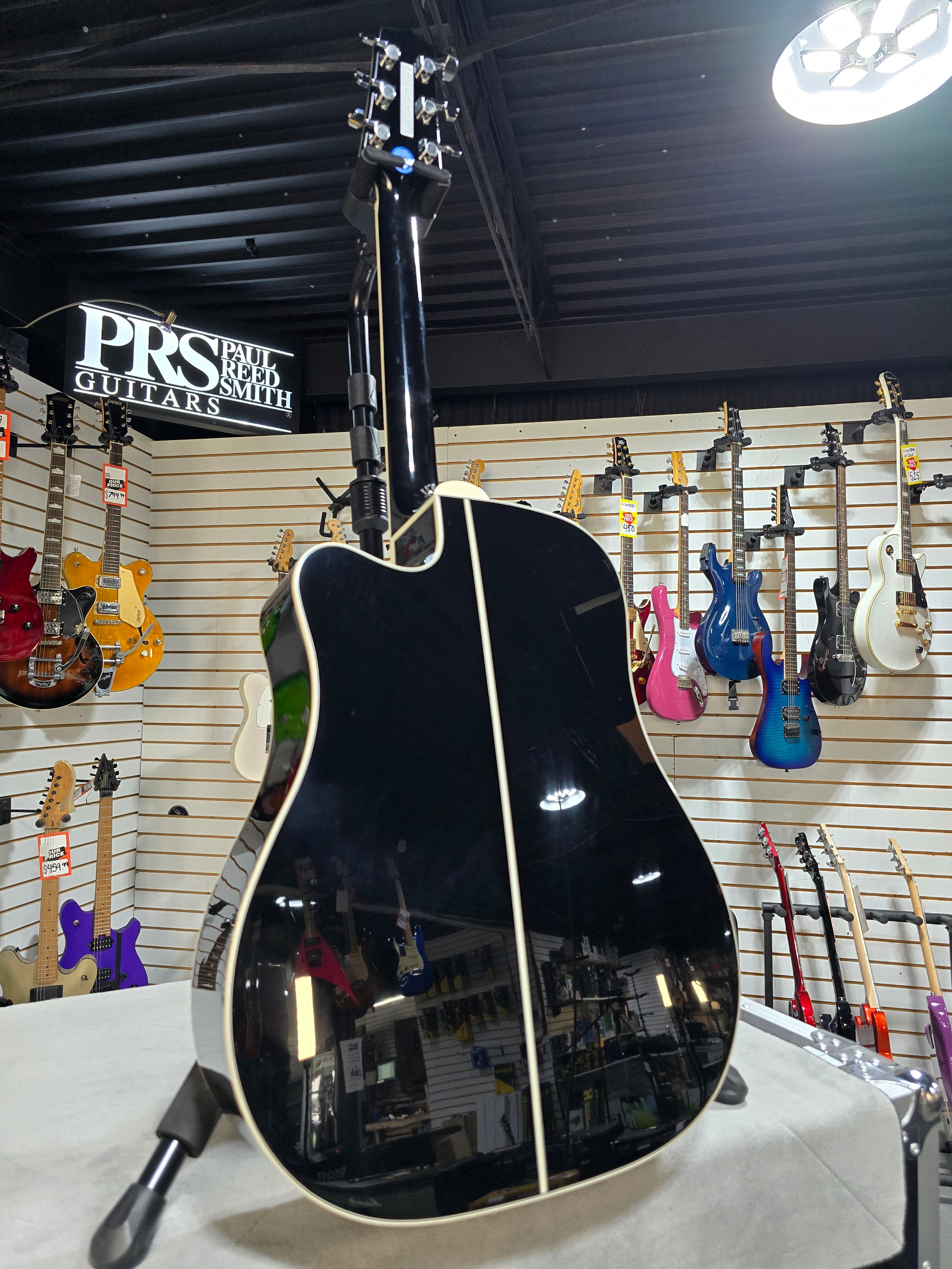 Takamine GD-34CE Acoustic-electric Guitar - Black w/Gig Bag & PLEK*D #797