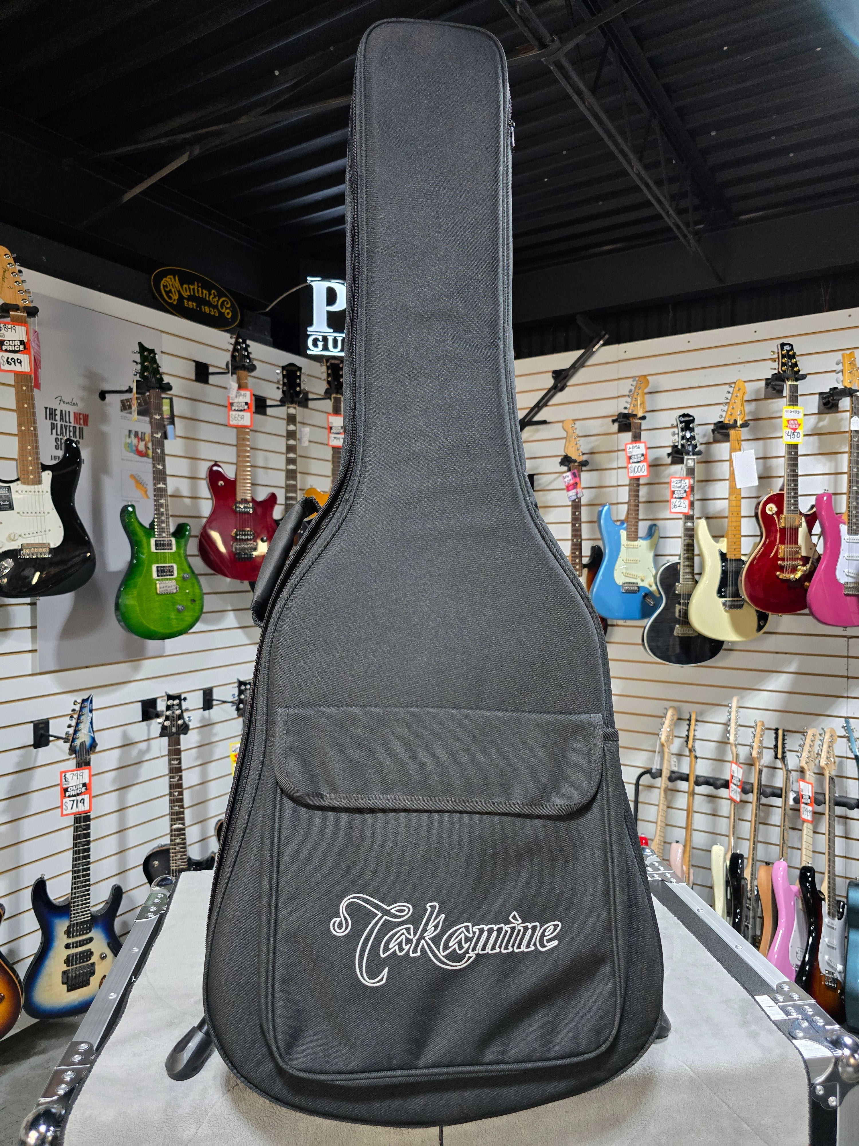 Takamine GD-34CE Acoustic-electric Guitar - Black w/Gig Bag & PLEK*D #797