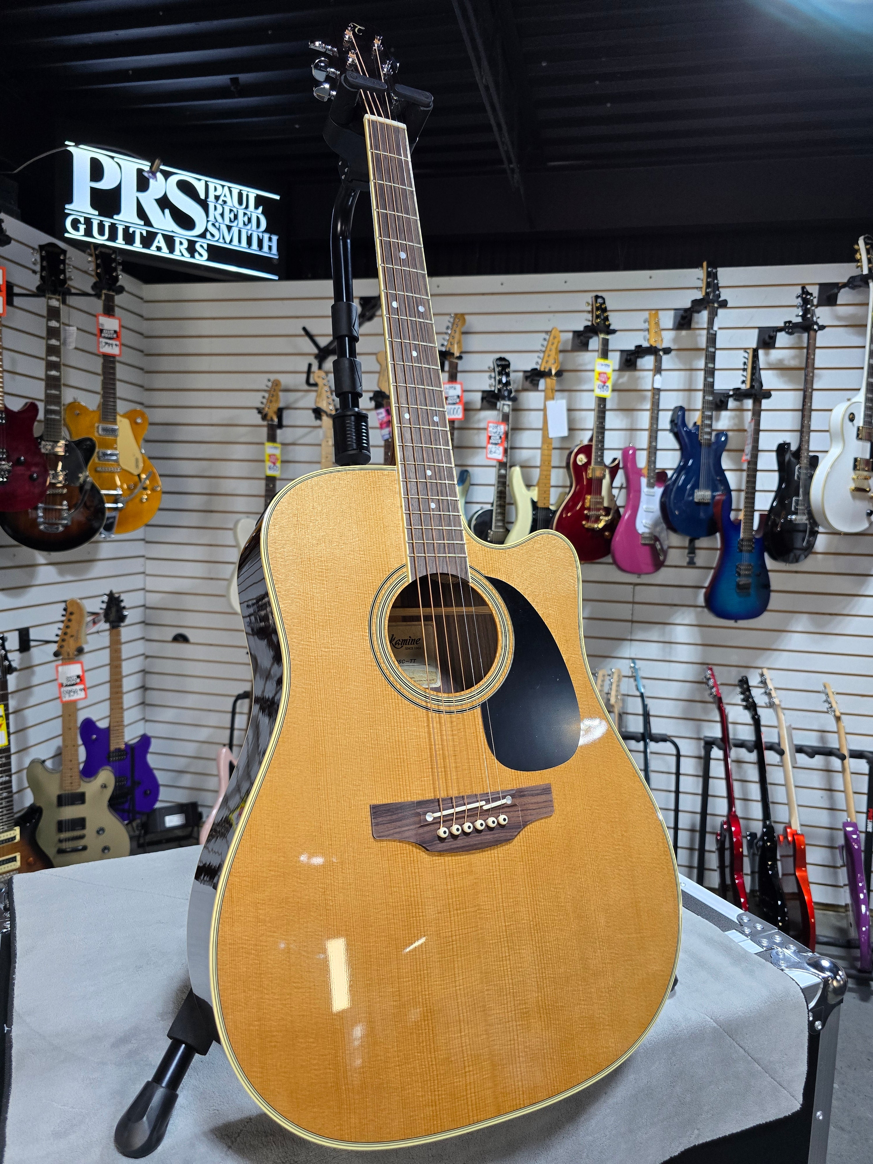 EF360SC-TT Dreadnought Acoustic-Electric Guitar - Natural #787 GET PLEK'D!