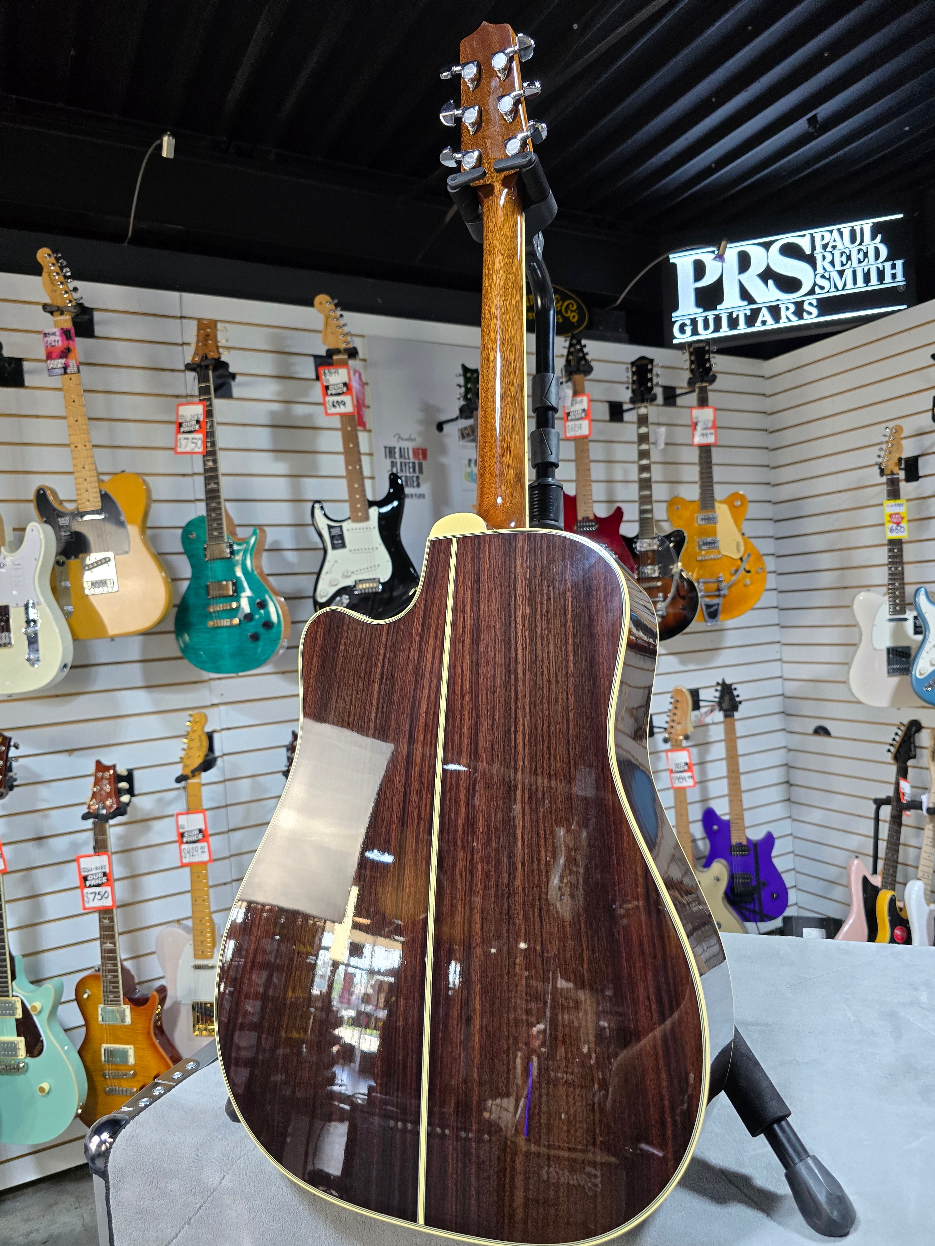 EF360SC-TT Dreadnought Acoustic-Electric Guitar - Natural #787 GET PLEK'D!
