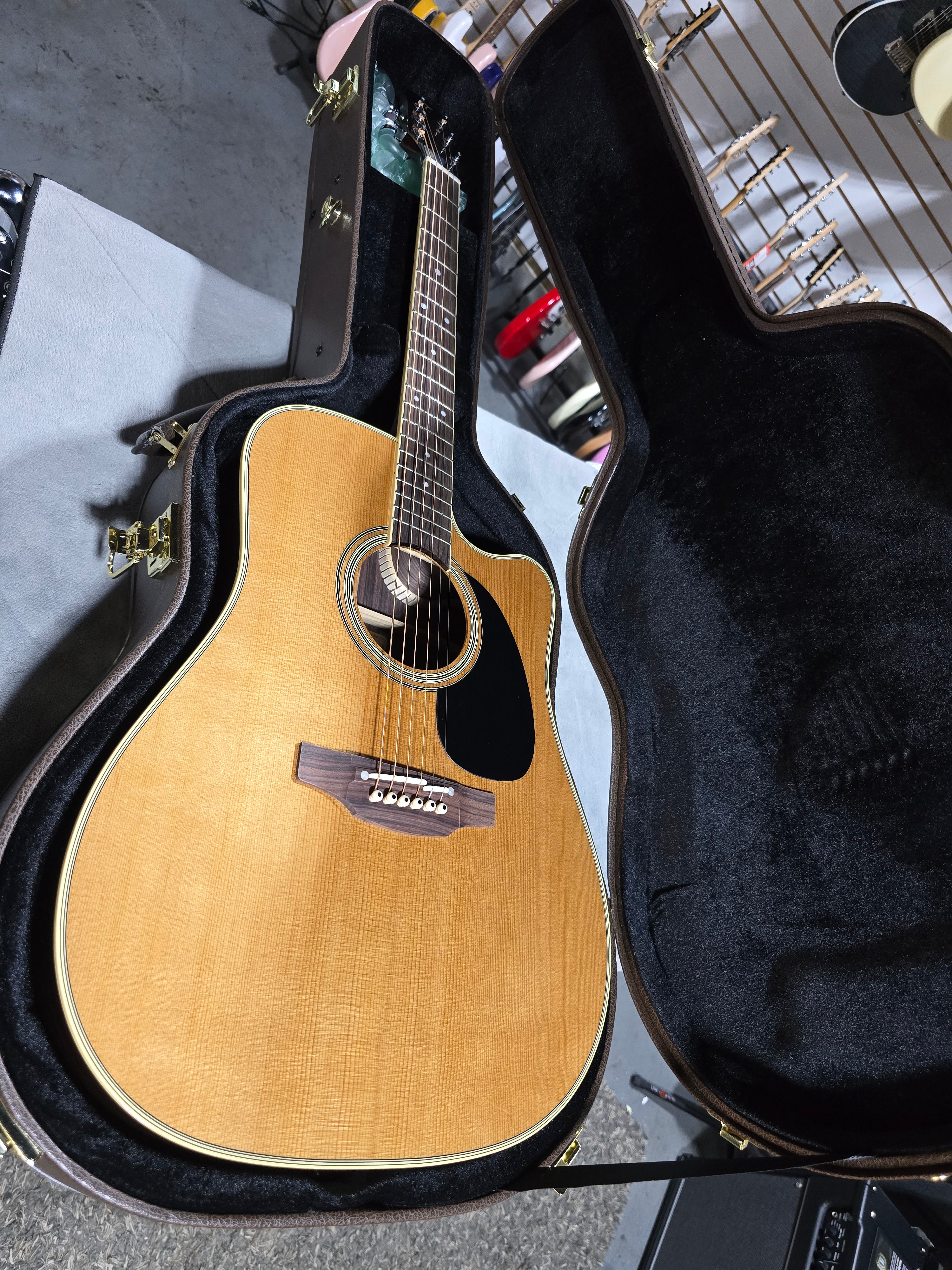EF360SC-TT Dreadnought Acoustic-Electric Guitar - Natural #787 GET PLEK'D!