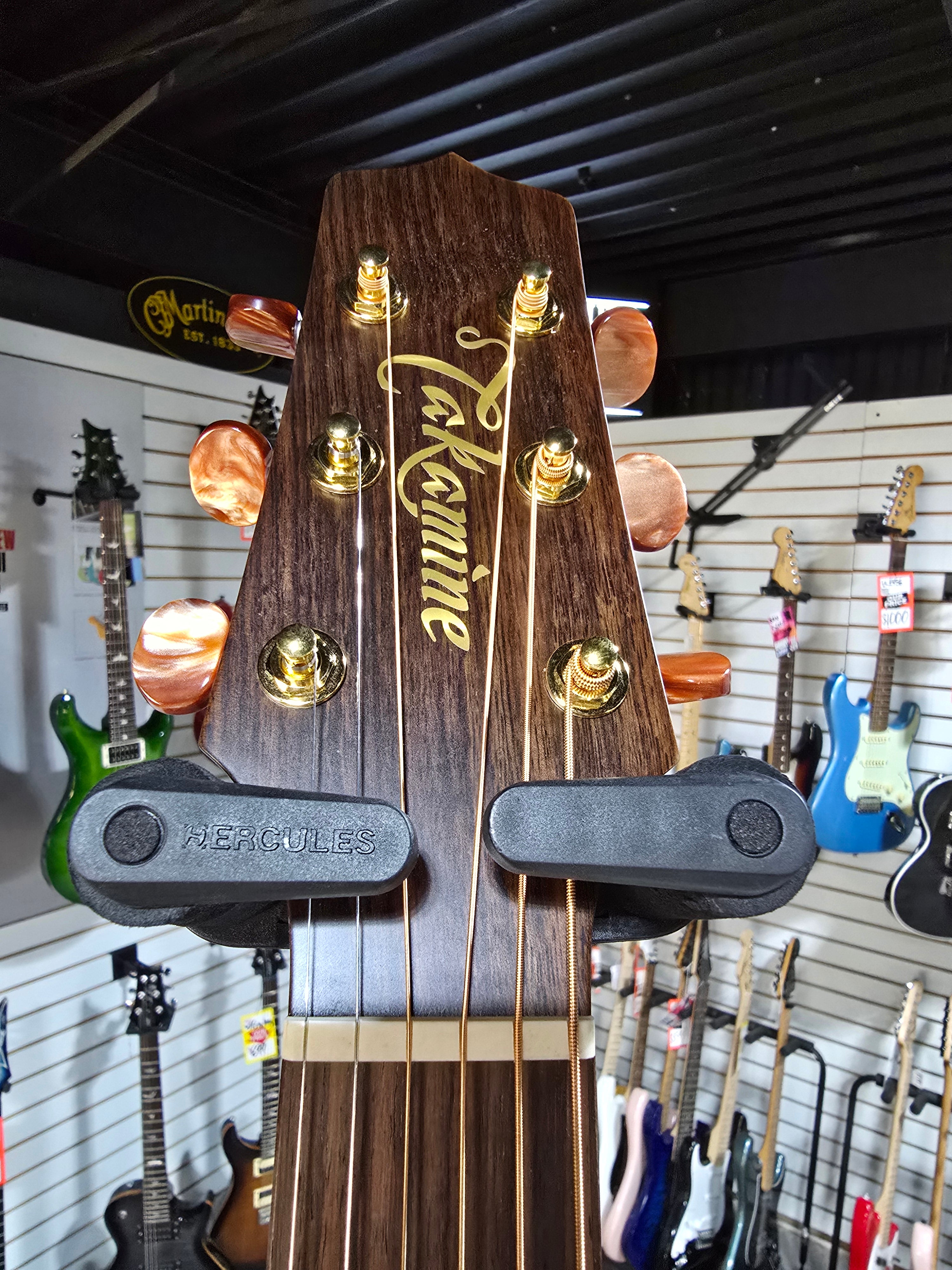 GB7C Garth Brooks Signature Acoustic-Electric Guitar Left-Handed - Natural #822 GET PLEK'D!