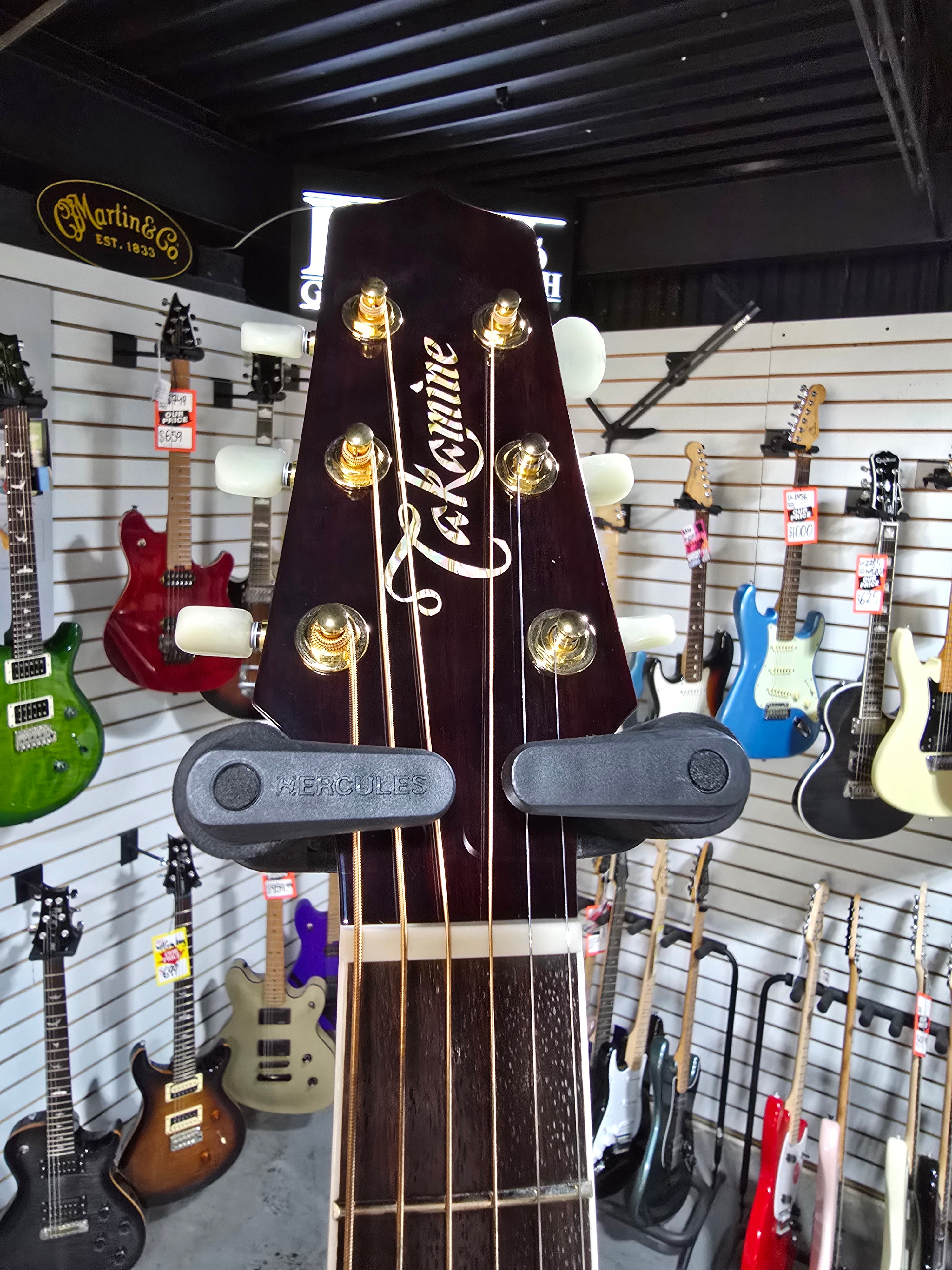 JJ325SRC John Jorgenson 6-String Acoustic-Electric - Gloss Red #851 GET PLEK'D!