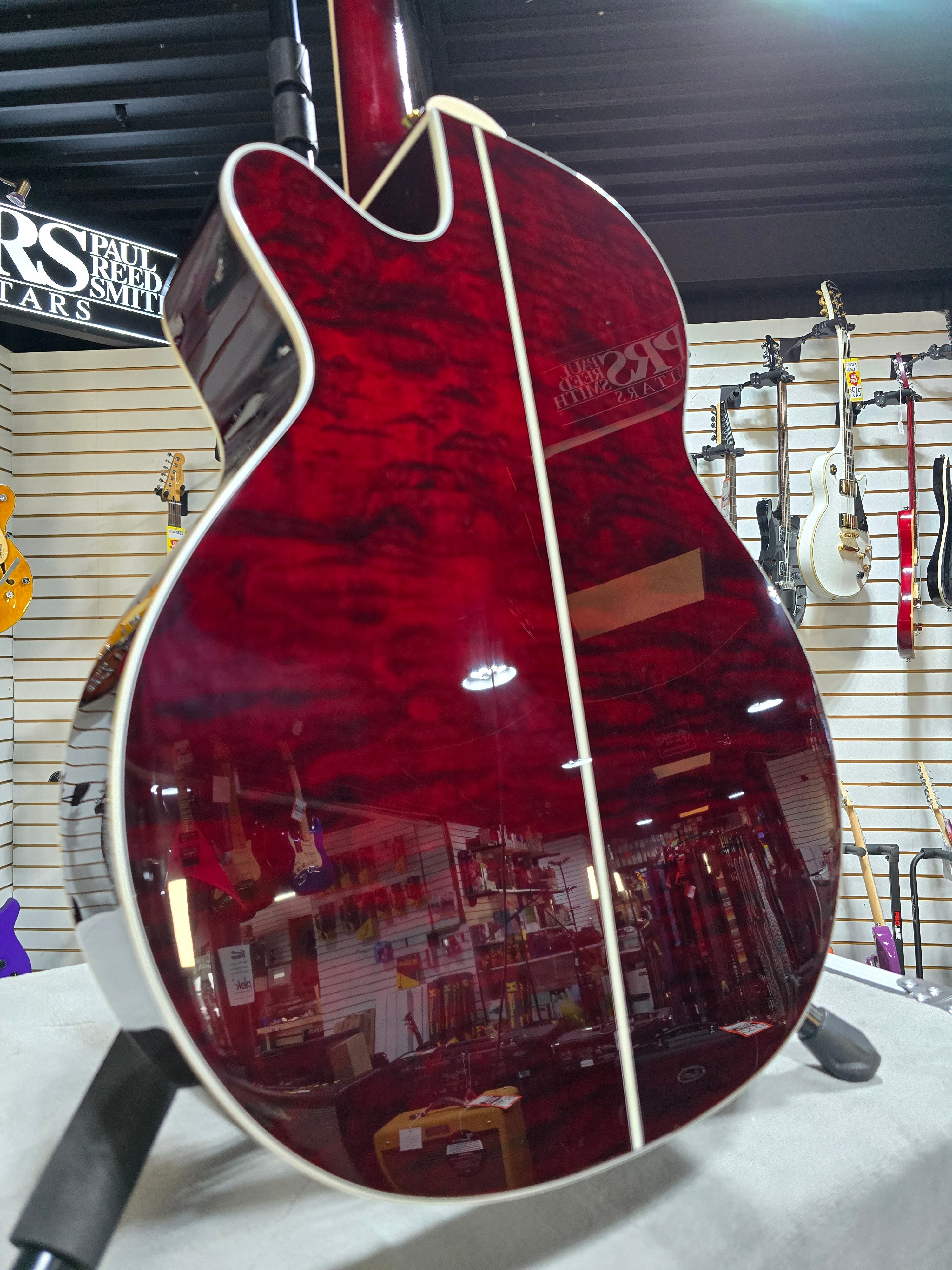 N75CE Acoustic-Electric Guitar - Red Wine #606 GET PLEK'D!