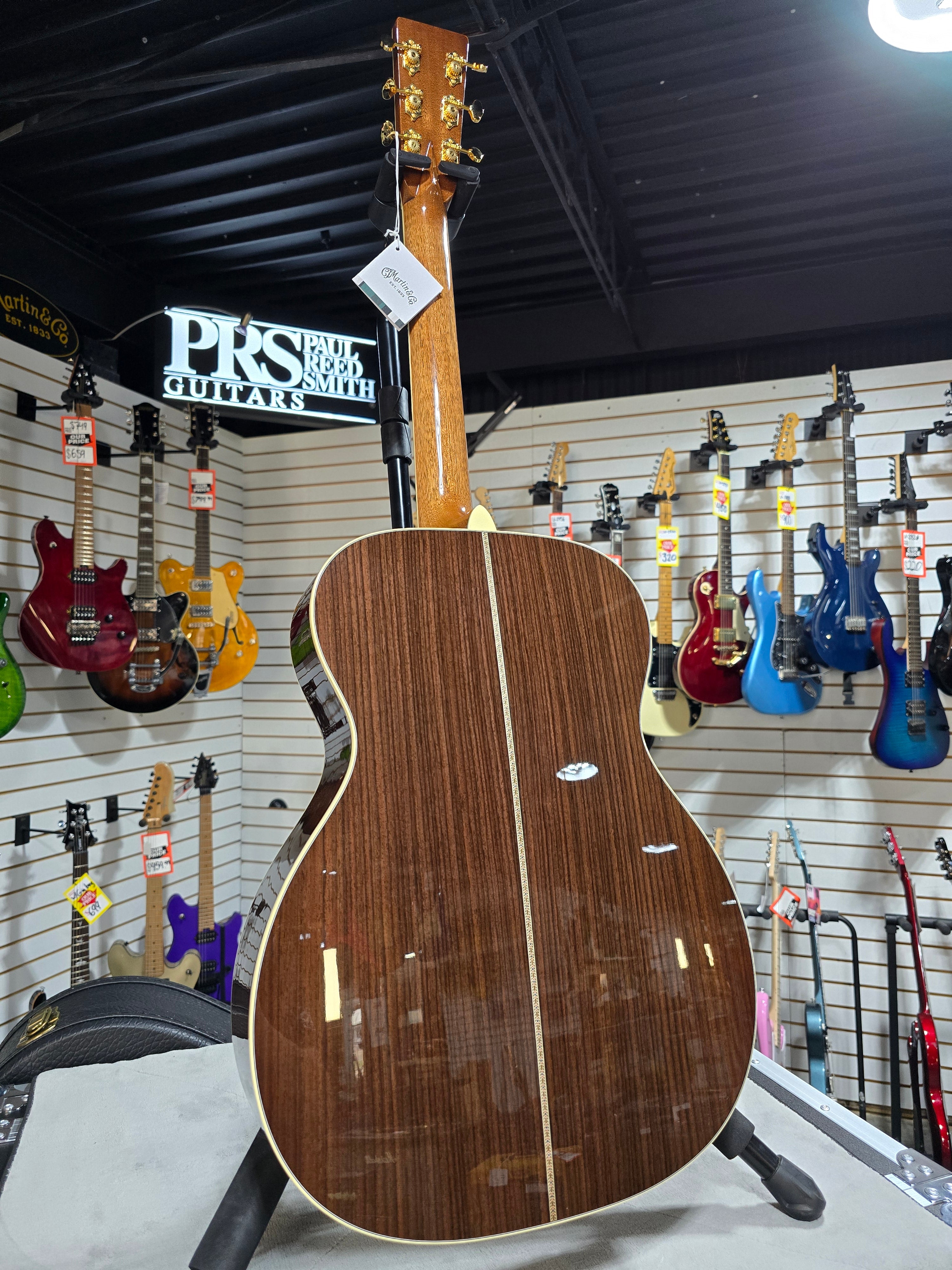 (2025) Martin Standard Series OM-42 Acoustic Guitar w/OHSC & PLEK*D #599