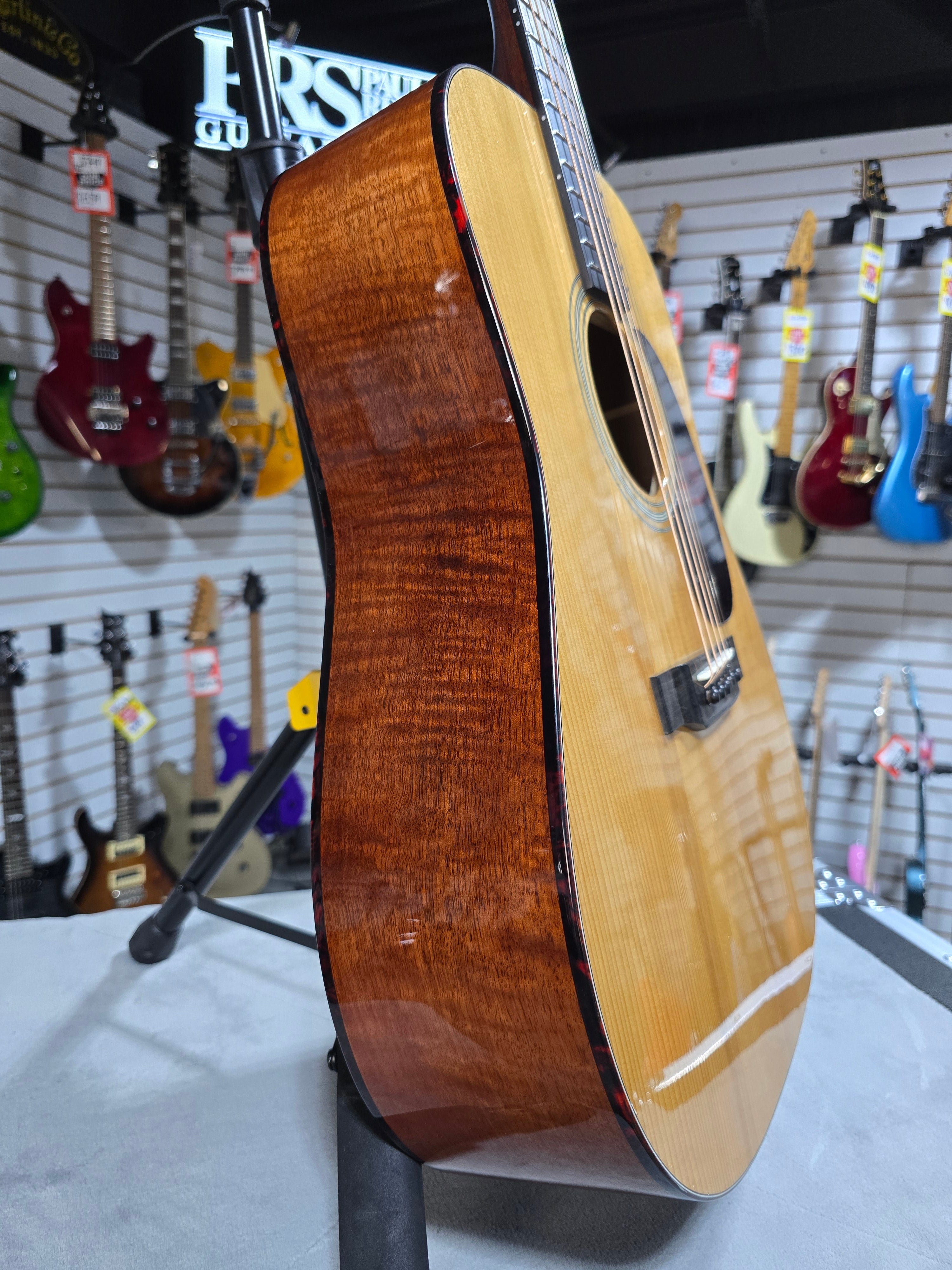 Eastman E10D Thermo-cured Dreadnought Acoustic Guitar - Natural w/OHSC & PLEK*D #267