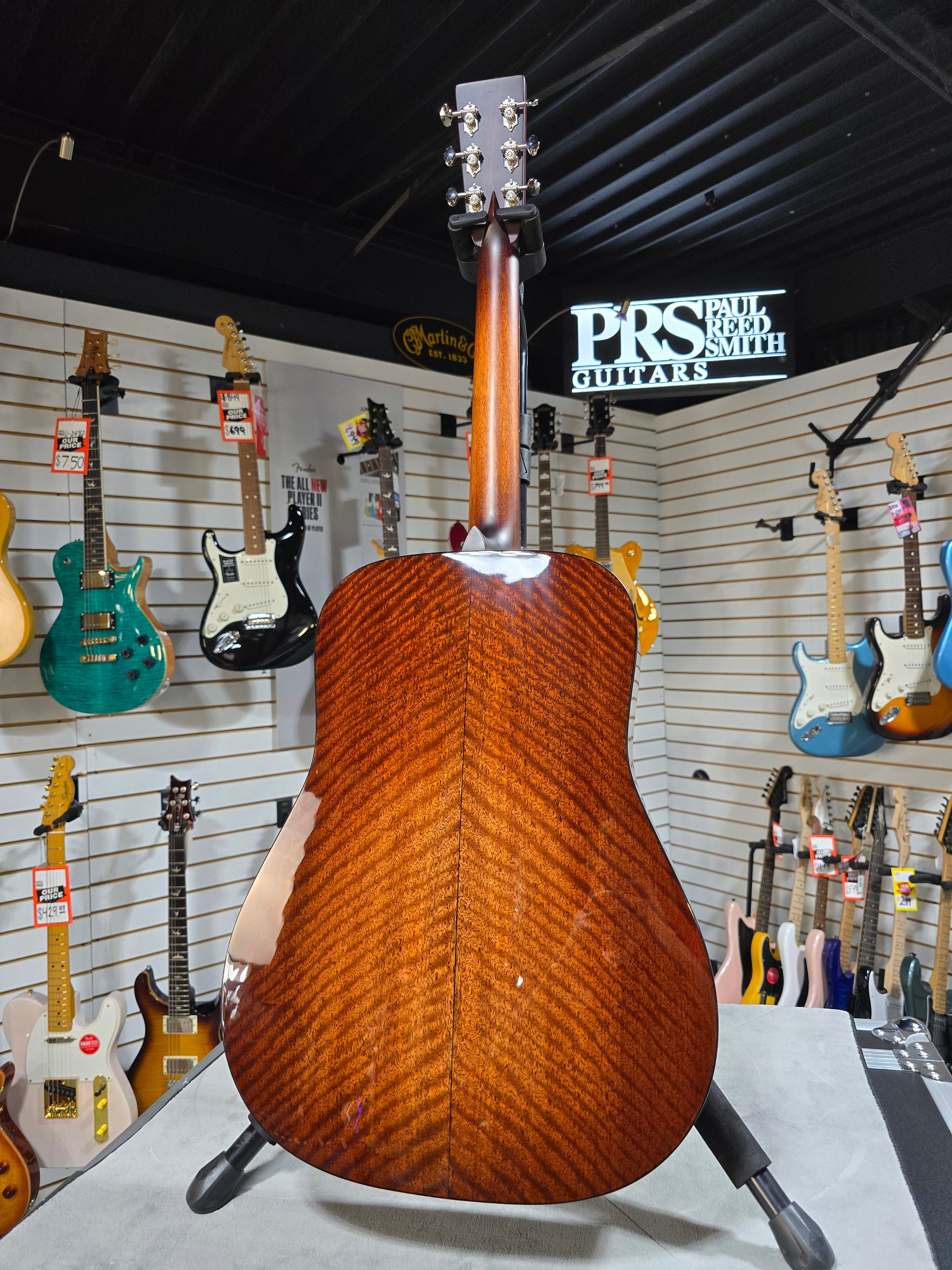 Eastman E10D Thermo-cured Dreadnought Acoustic Guitar - Natural w/OHSC & PLEK*D #267