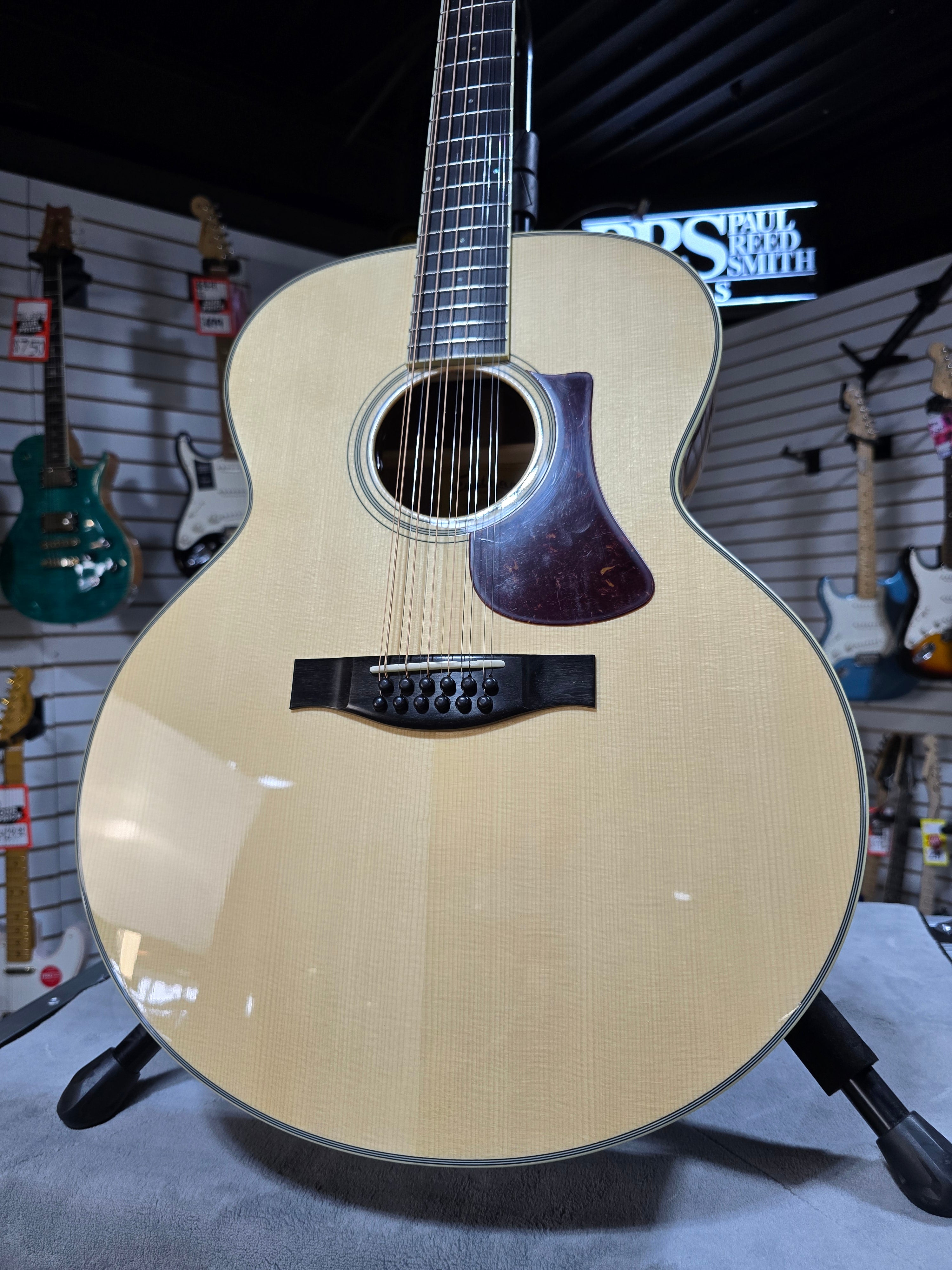 Eastman AC330E - 12 String Acoustic Guitar - Natural W/OHSC & PLEK*D #990