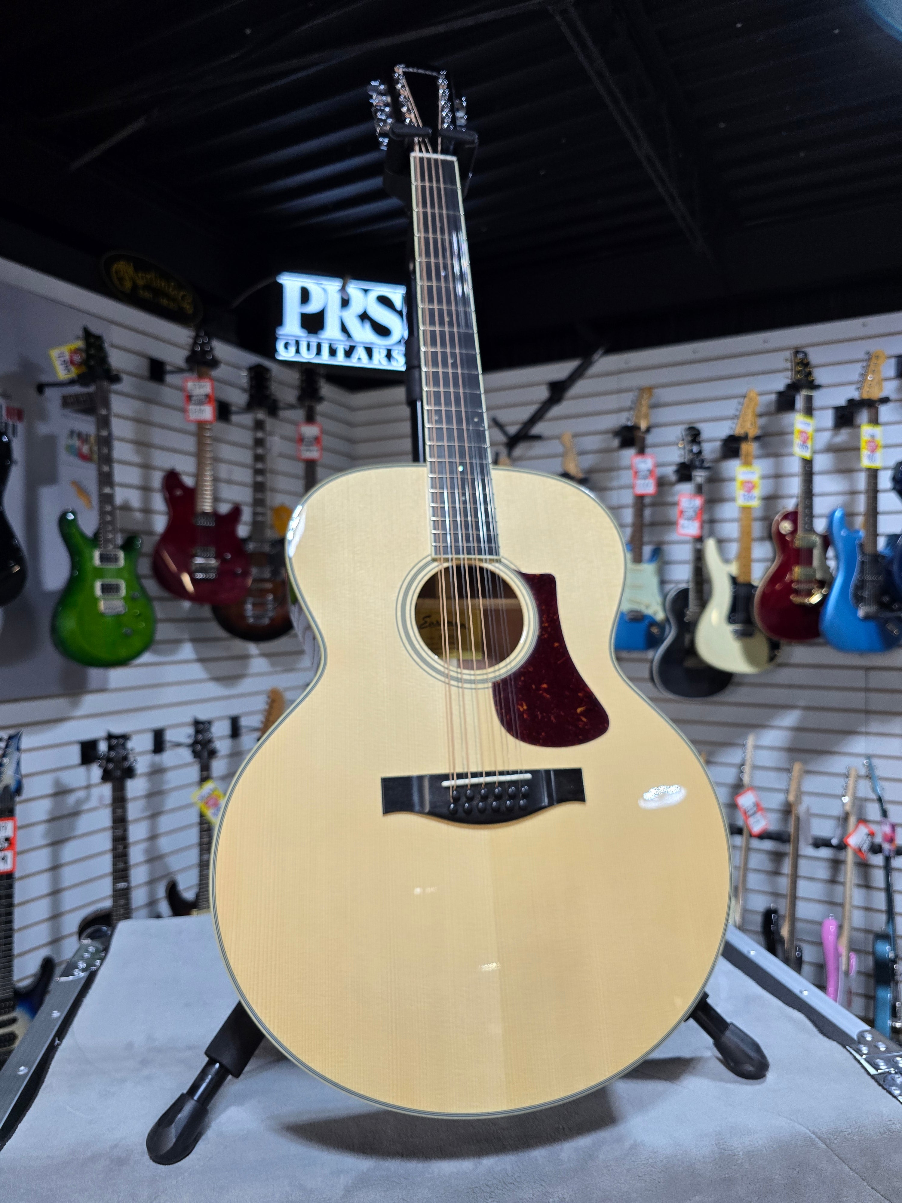 Eastman AC330E - 12 String Acoustic Guitar - Natural W/OHSC & PLEK*D #990