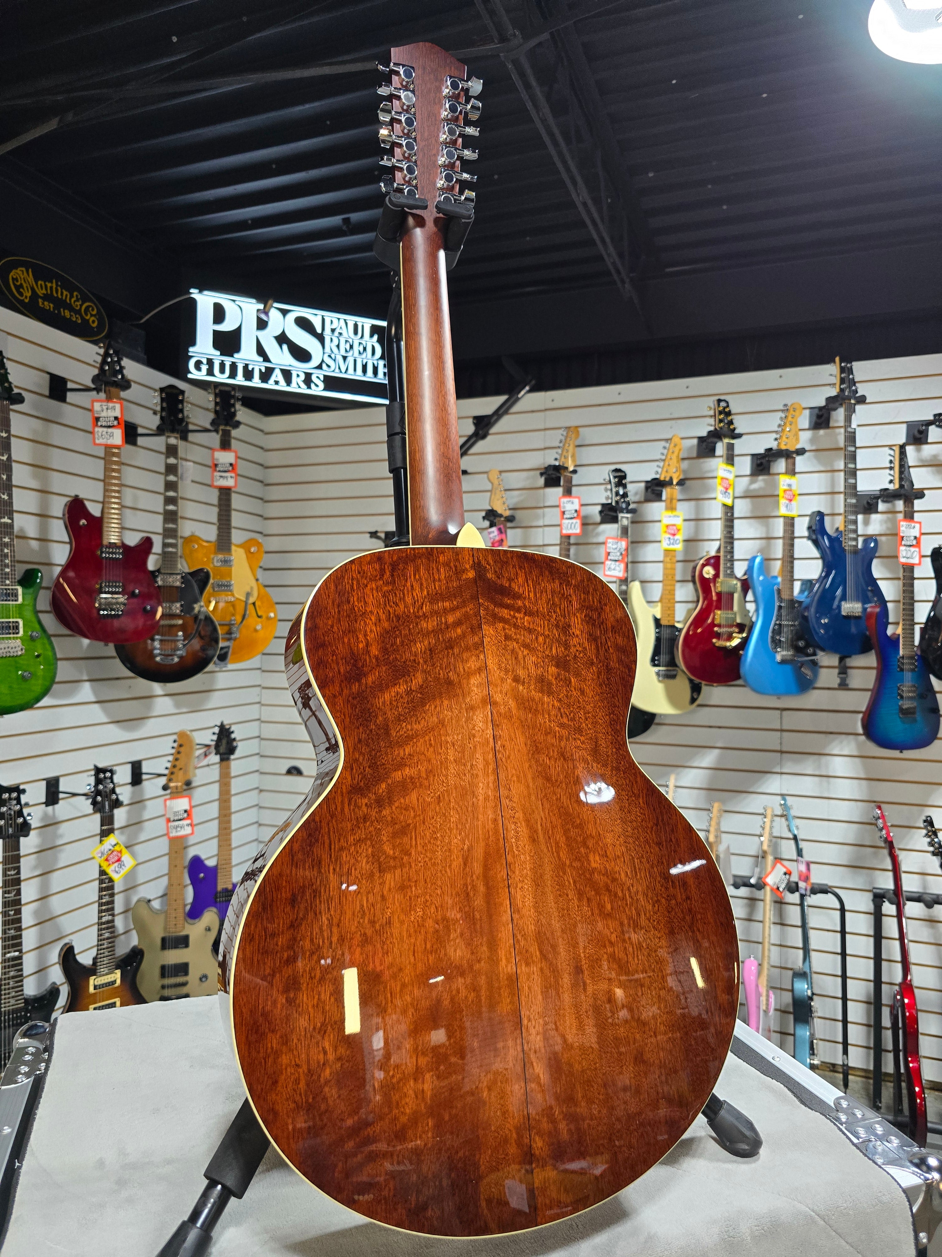 Eastman AC330E - 12 String Acoustic Guitar - Natural W/OHSC & PLEK*D #990
