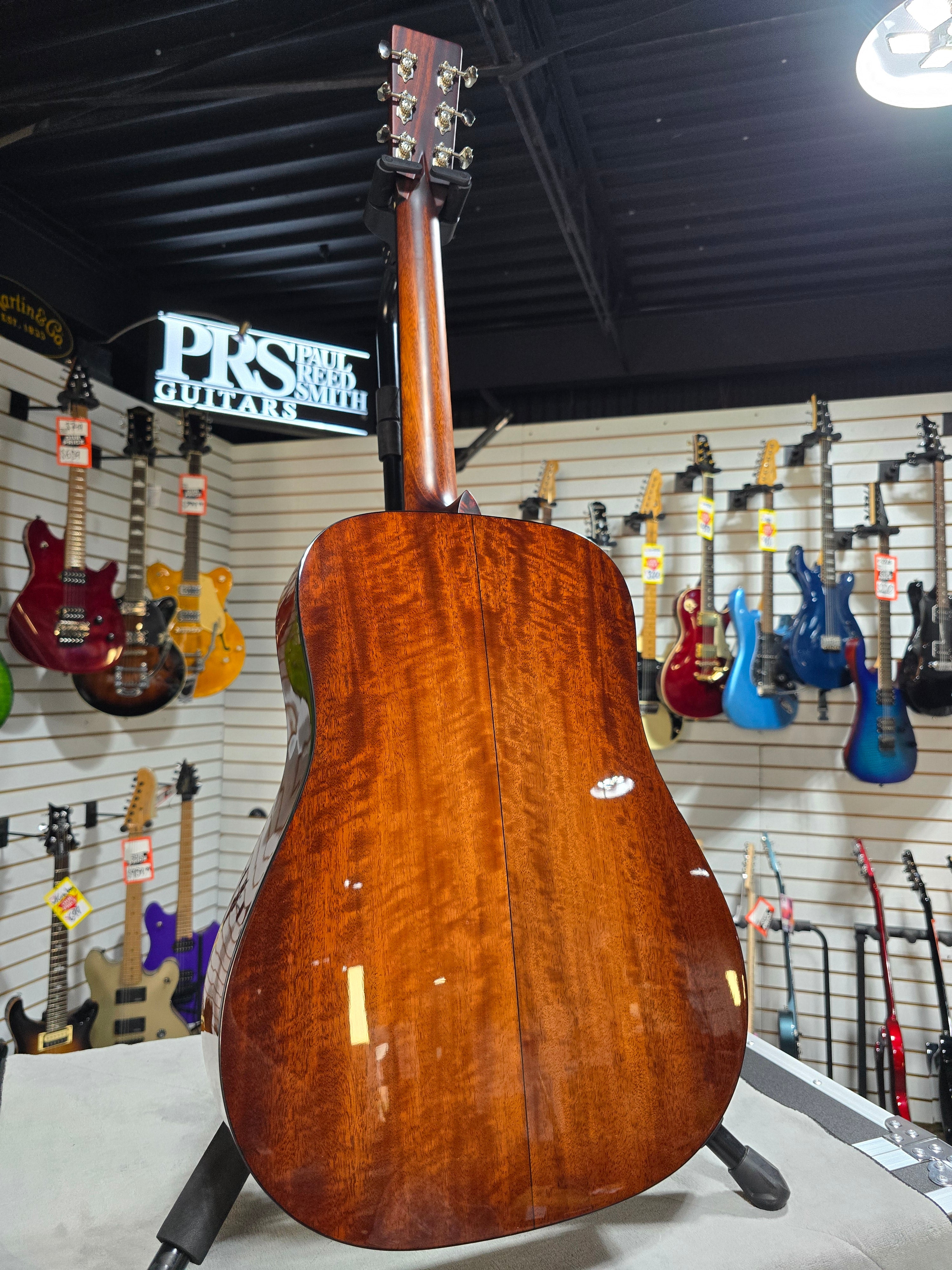 Eastman E6D Thermo-cured Dreadnought Acoustic Guitar - Natural w/OHSC & PLEK*D #746