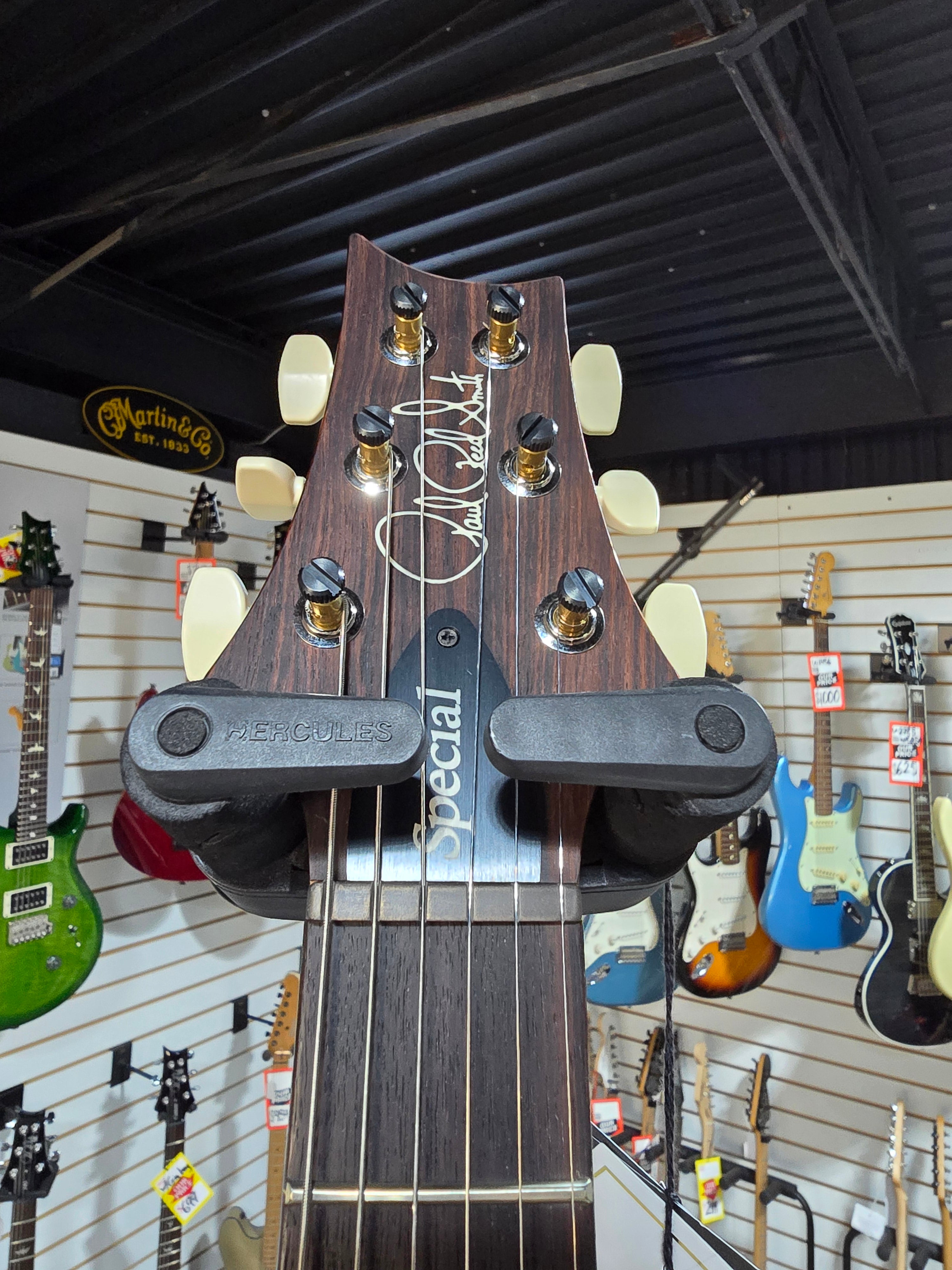 PRS Special Semi Hollow Electric Guitar - Charcoal w/OHSC & PLEK*D #615