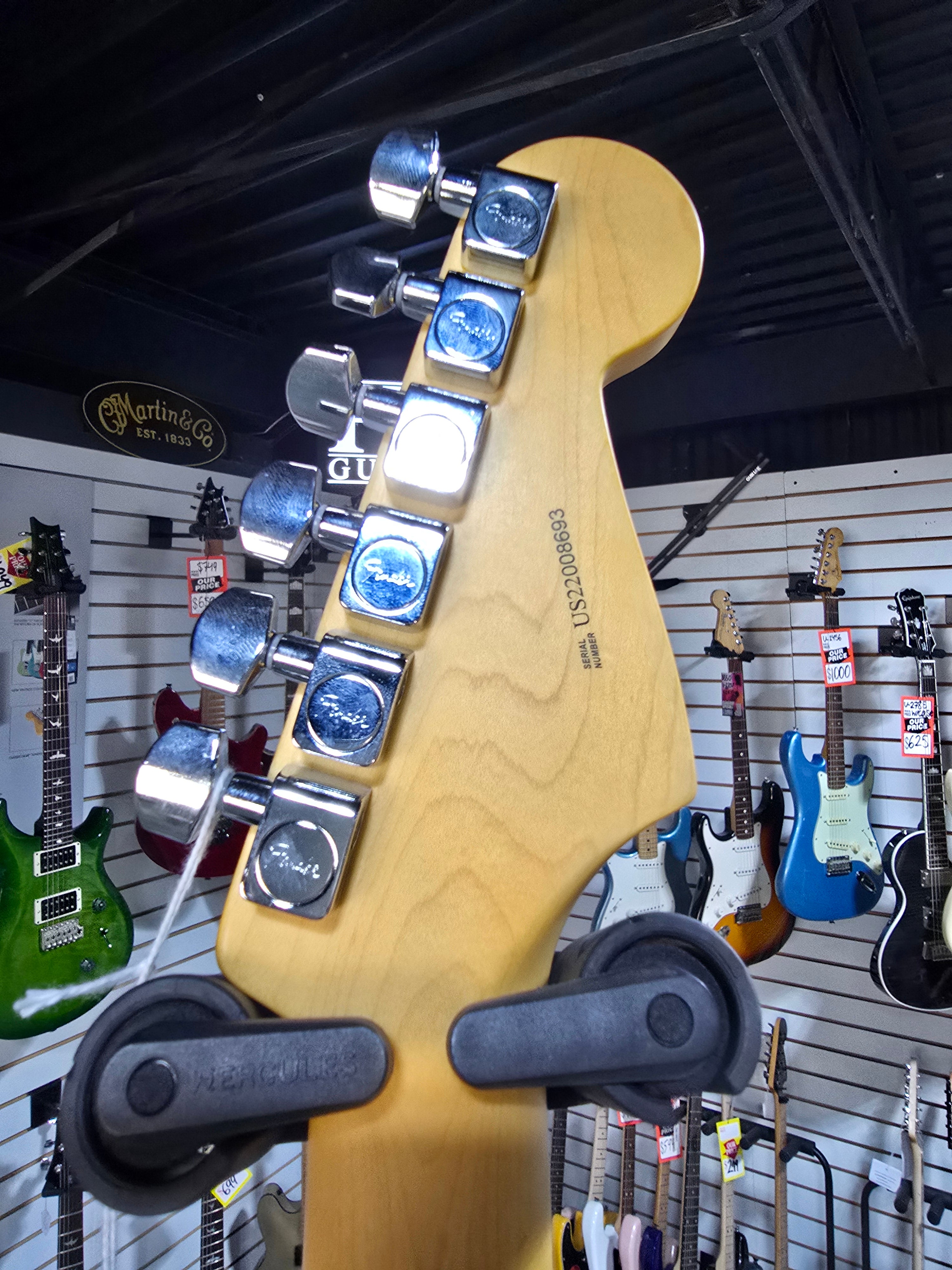 Fender American Professional II Stratocaster LH - Miami Blue w/Rosewood FB & OHSC + PLEK*D #693