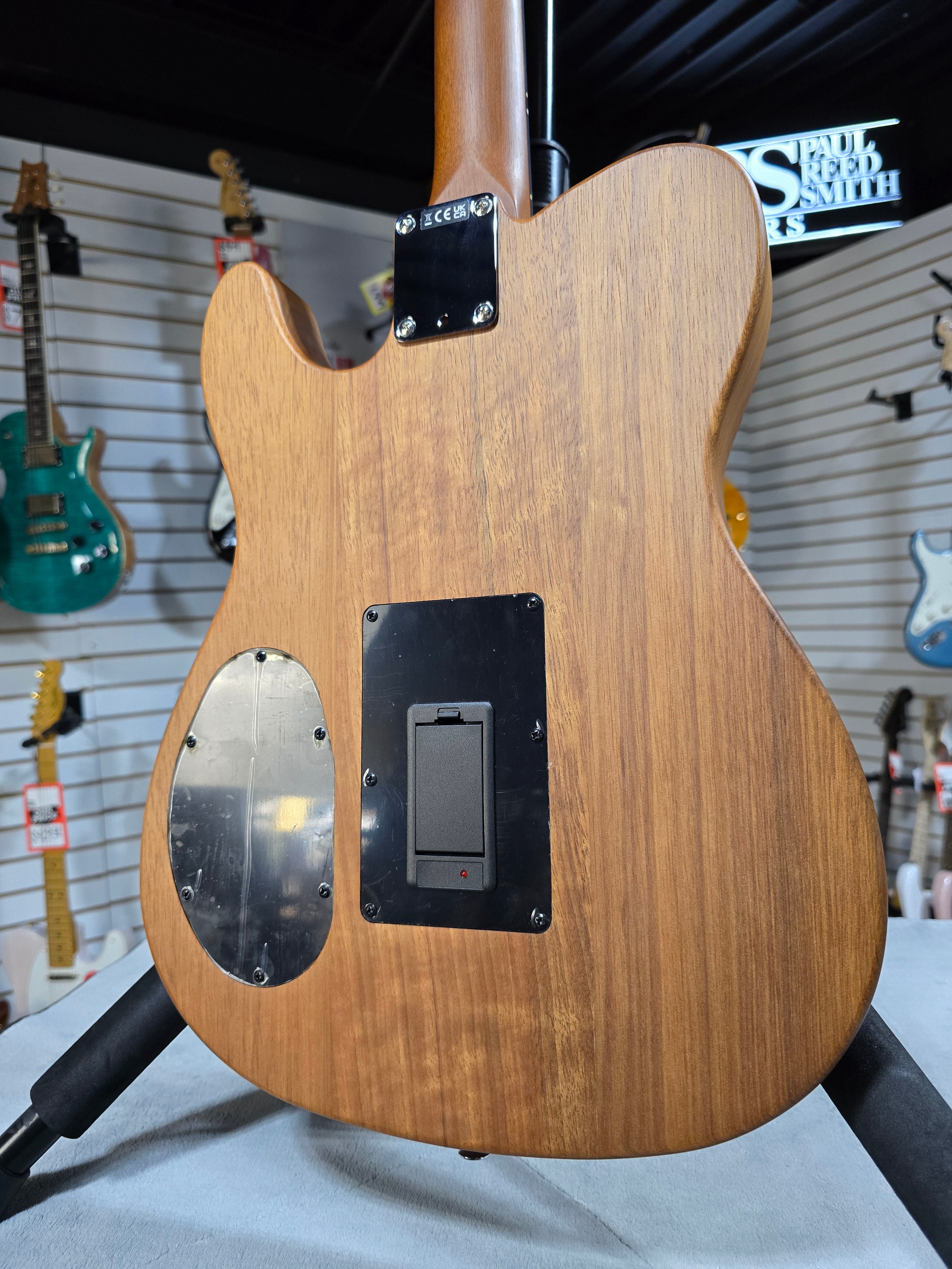 Fender Acoustasonic Standard Telecaster Acoustic-electric Guitar - Aged Natural & PLEK*D #339