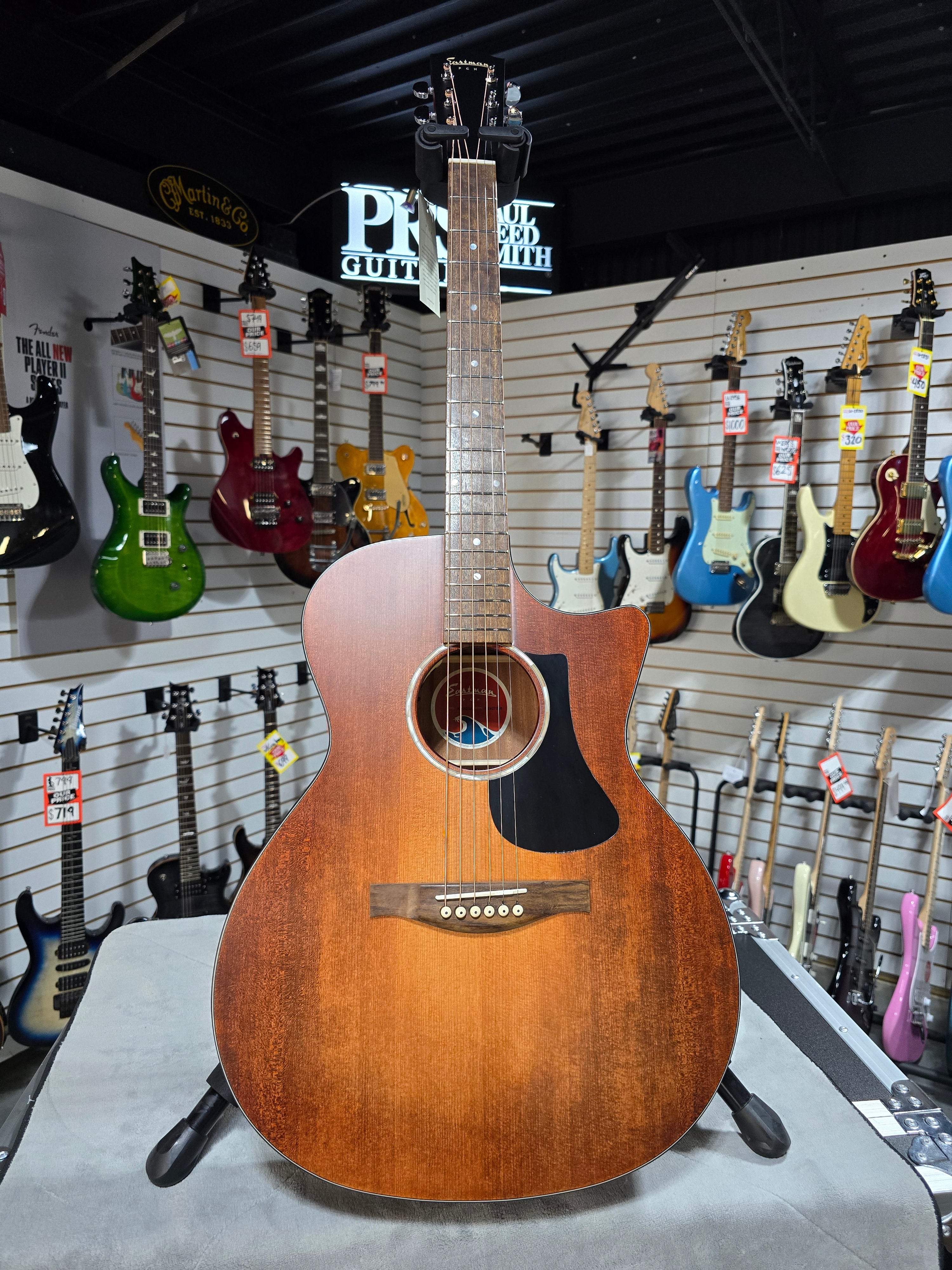 Eastman PCH1-GACE Acoustic-electric Guitar - Classic w/Gig Bag #038
