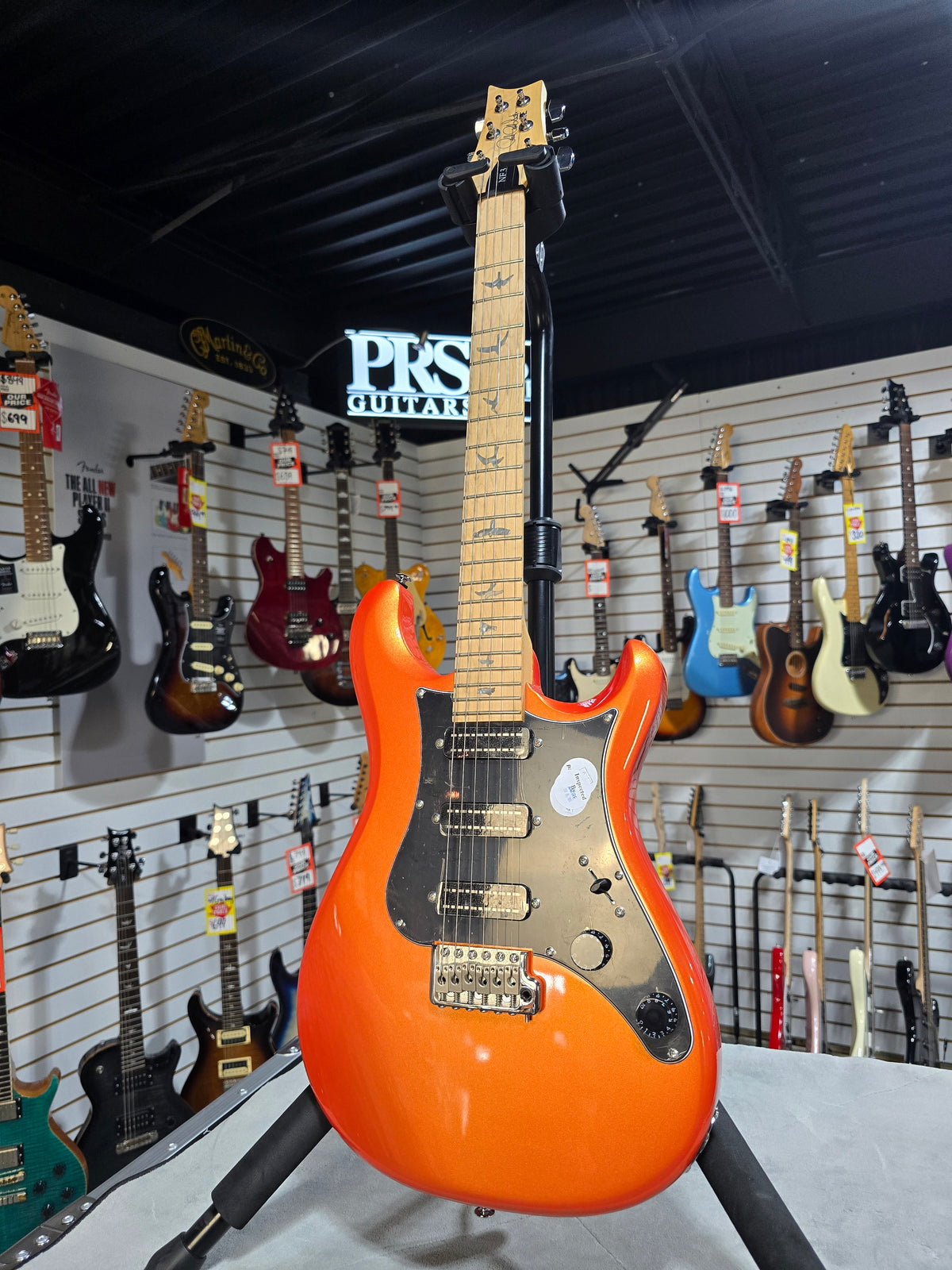 PRS SE NF 3 Metallic Orange