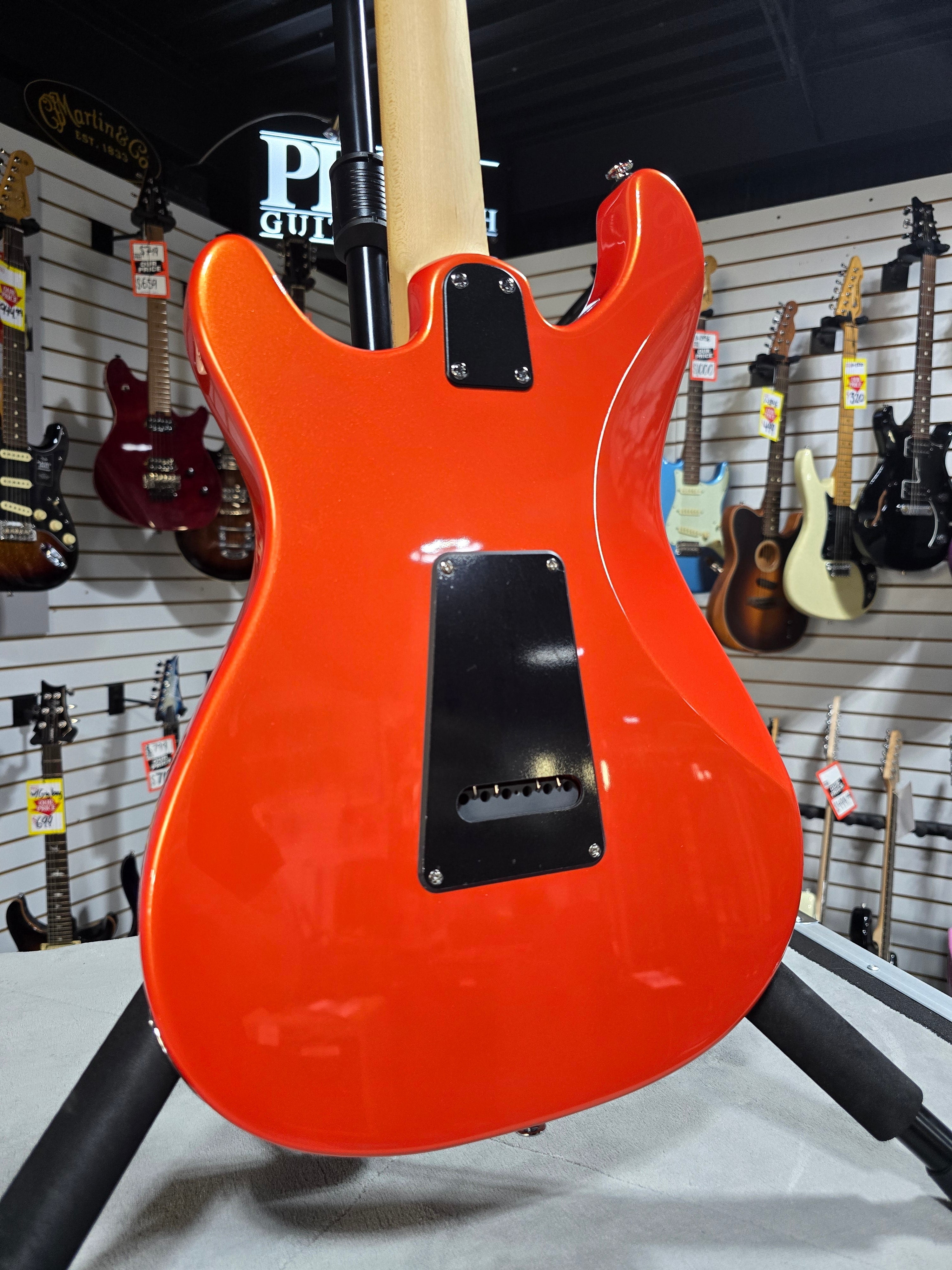 PRS SE NF 3 Electric Guitar - Metallic Orange & Gig Bag + PLEK*D #088