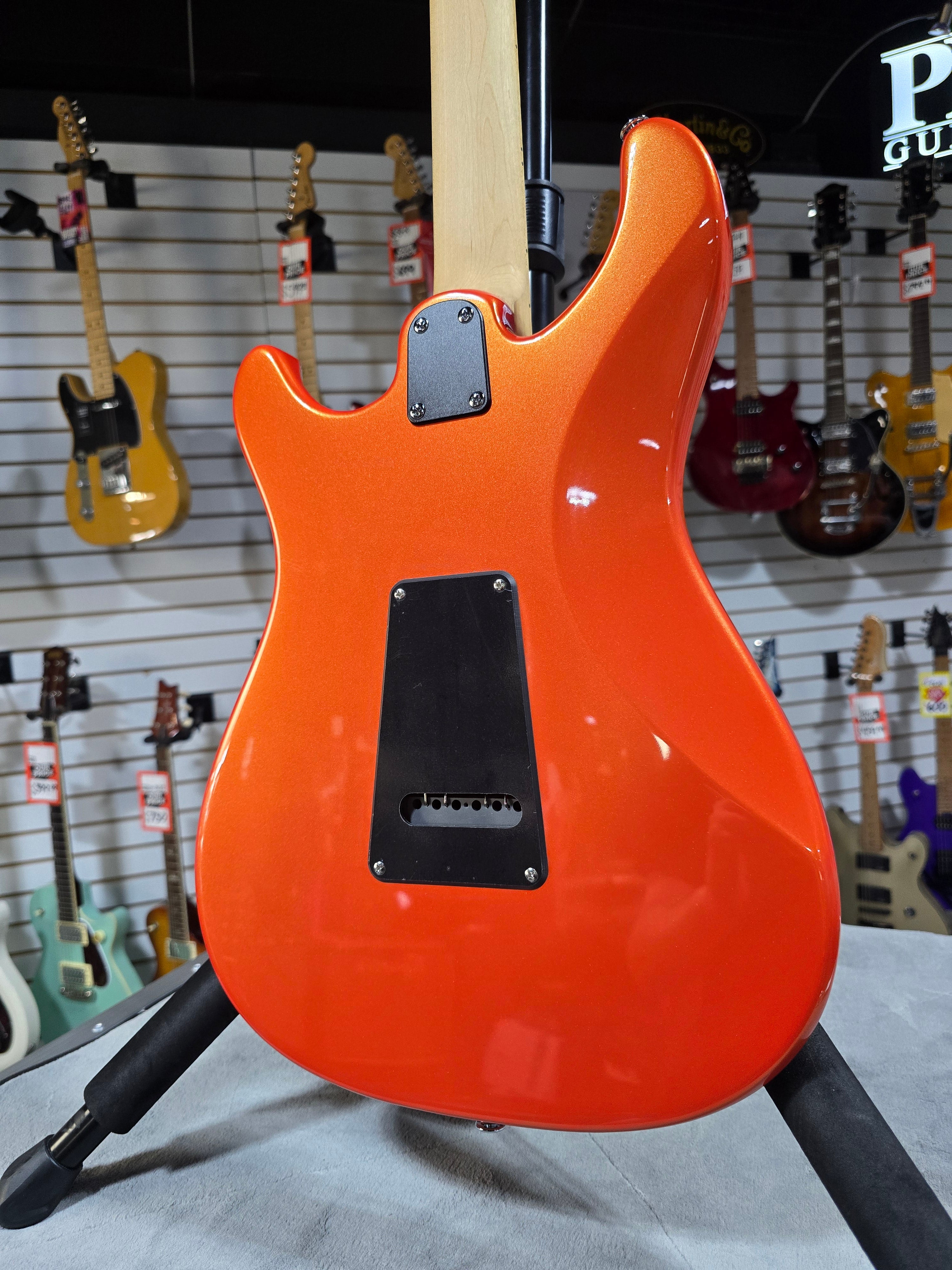 PRS SE NF 3 Electric Guitar - Metallic Orange & Gig Bag + PLEK*D #088