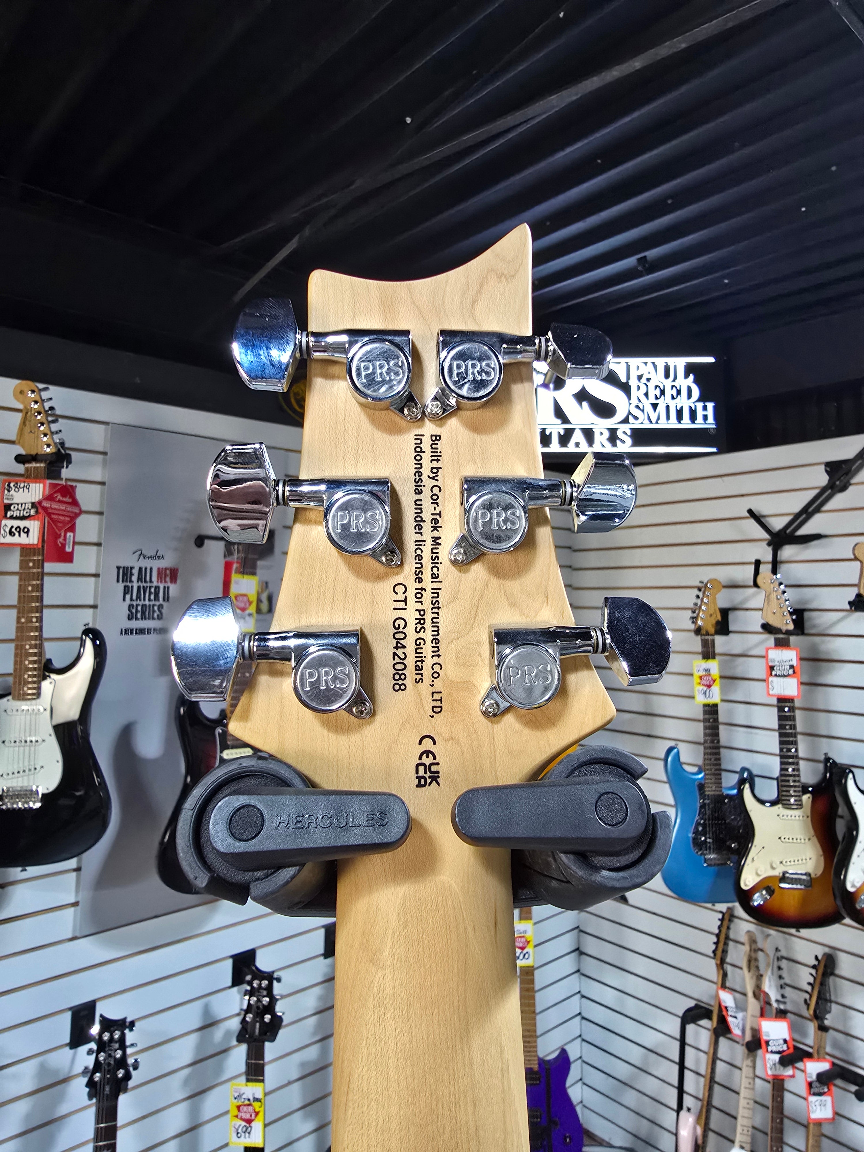 PRS SE NF 3 Electric Guitar - Metallic Orange & Gig Bag + PLEK*D #088