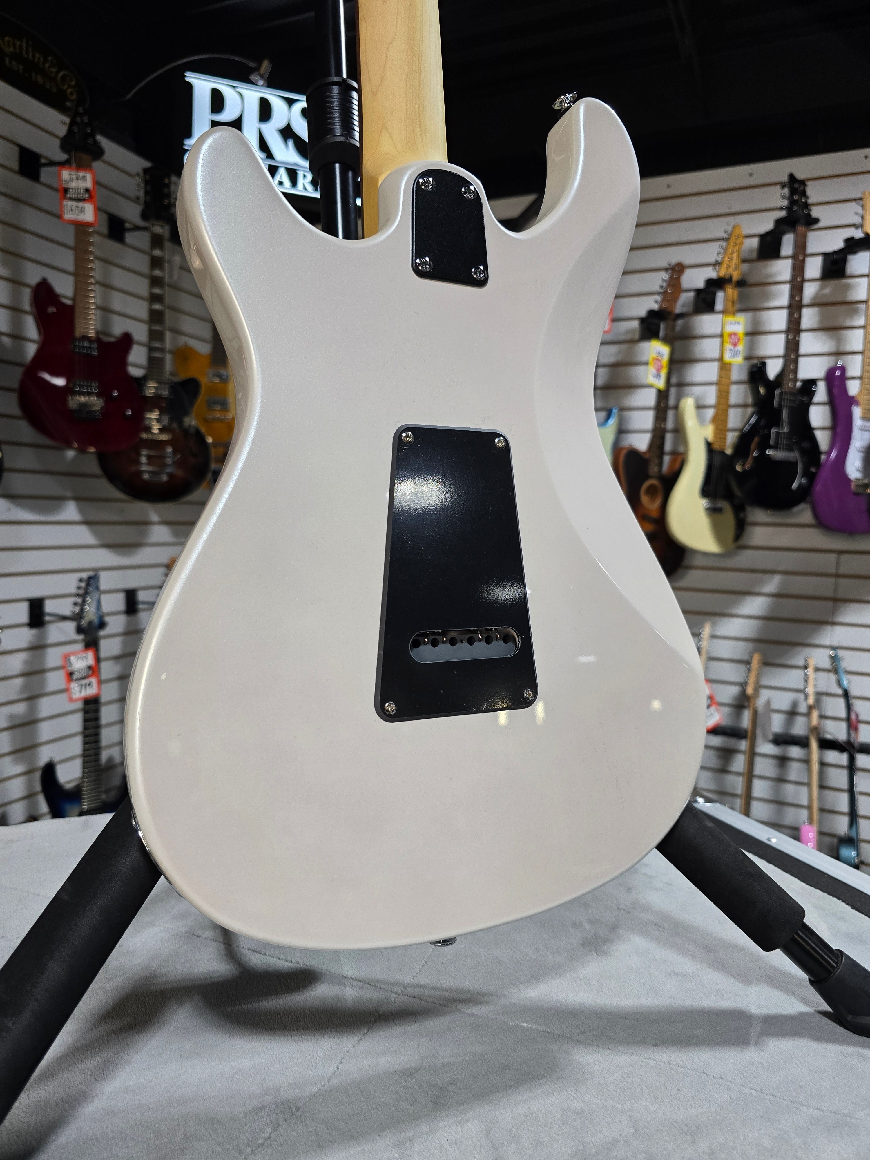 PRS SE Studio Standard Electric Guitar - Pearl White w/Gig Bag & PLEK*D #946