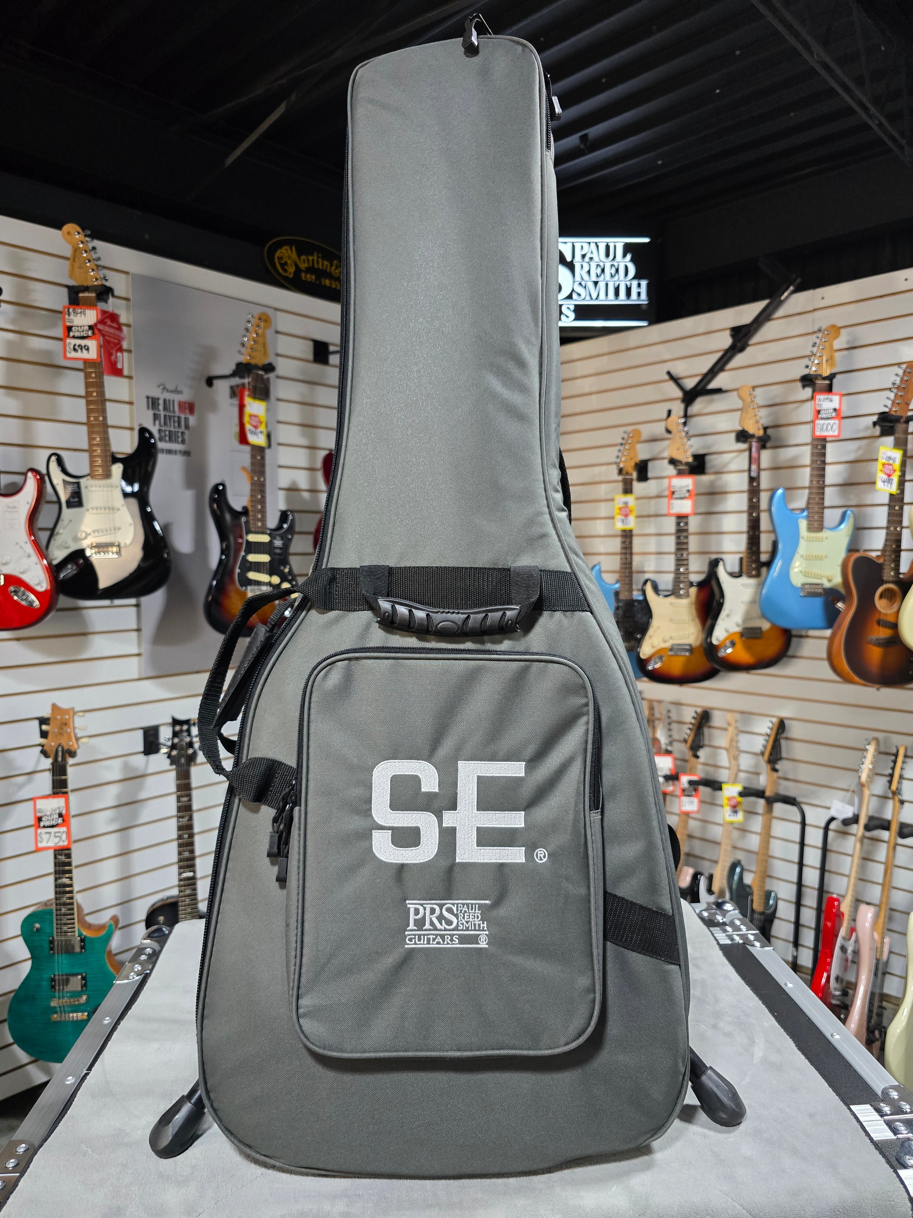PRS SE Silver Sky Left-handed Electric Guitar - Moon White w/Gig Bag & PLEK*D #795