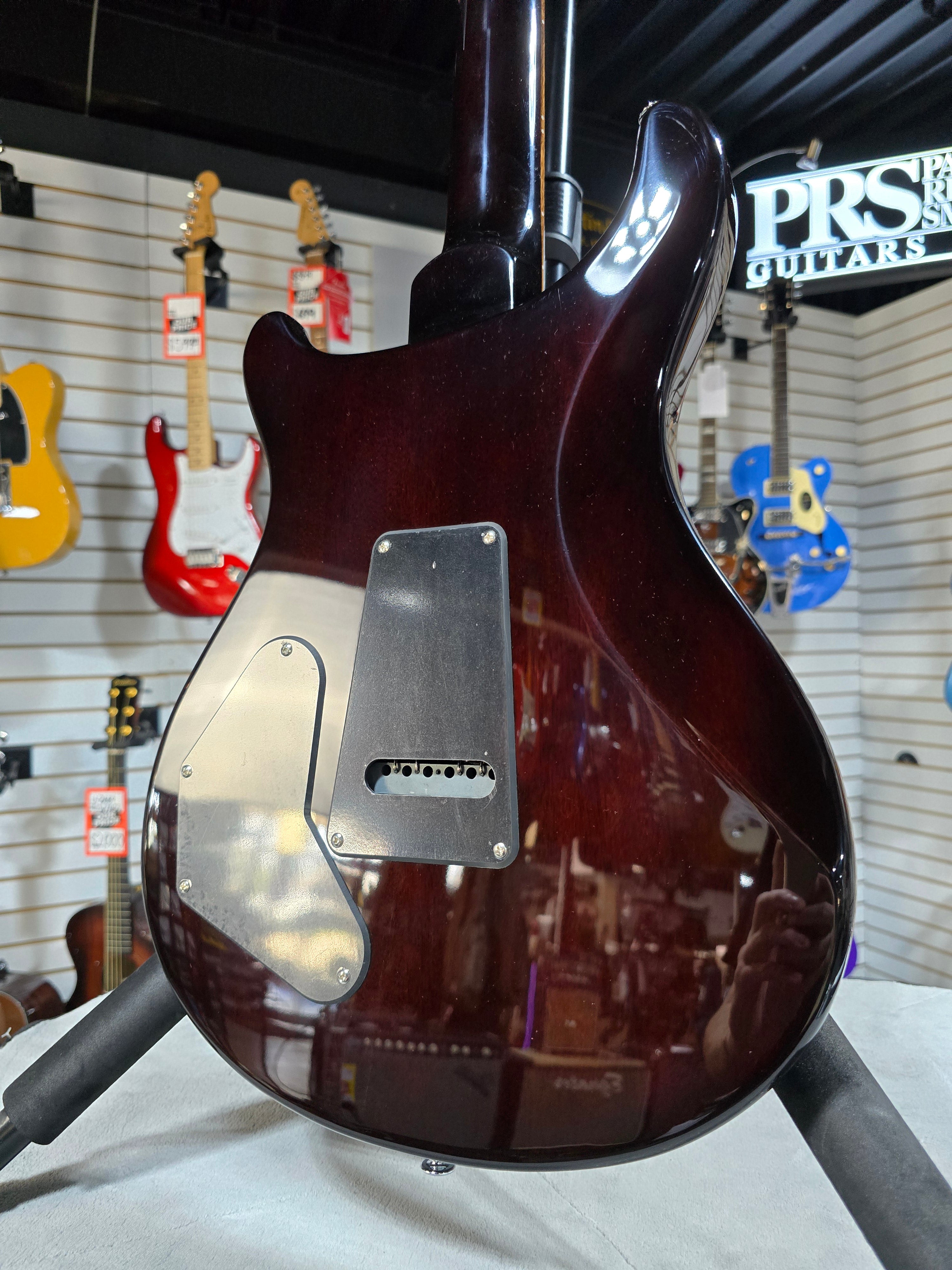PRS SE DGT David Grissom Electric Guitar - McCarty Tobacco Sunburst w/ Gig Bag & PLEK*D #462