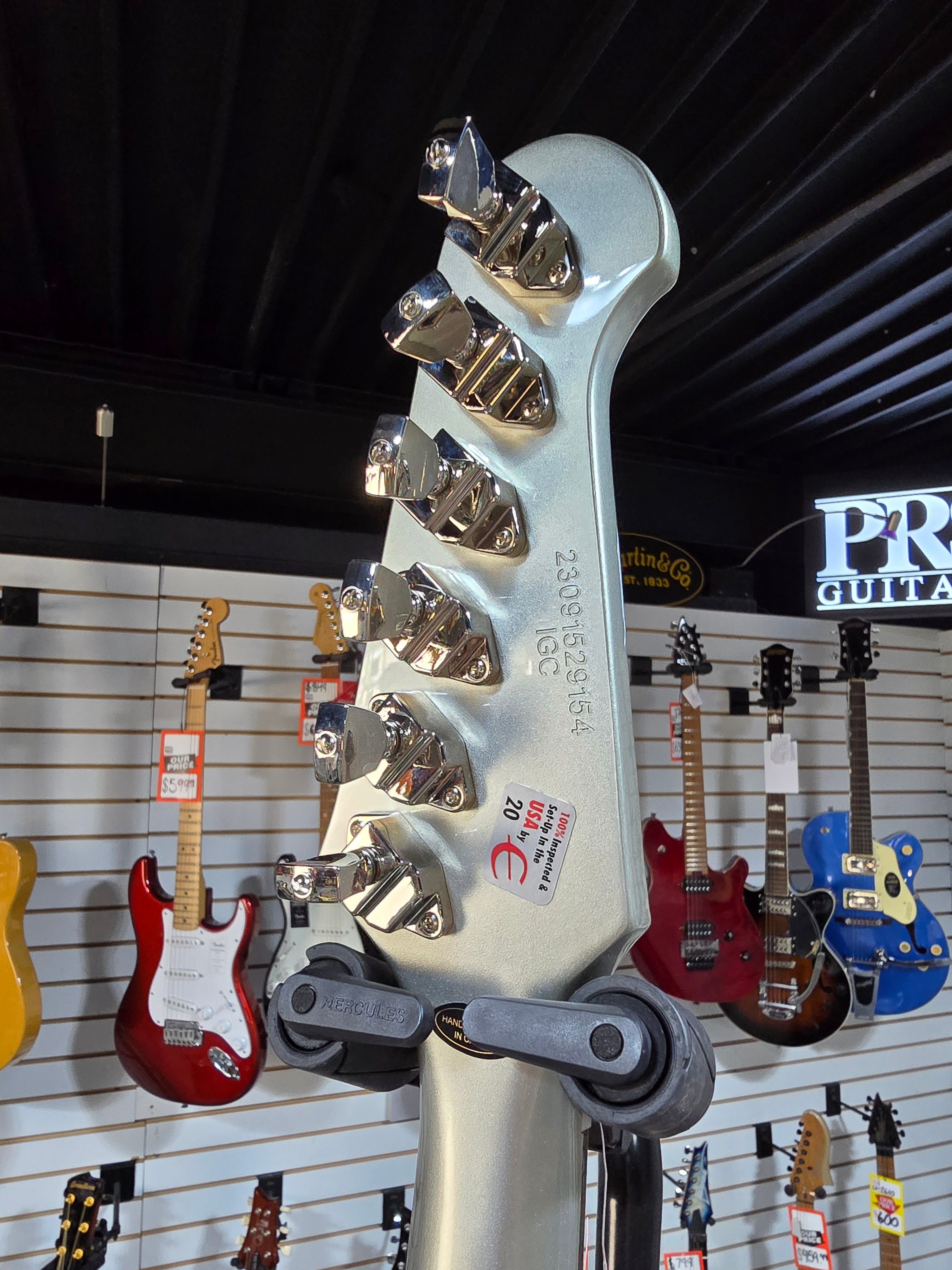 Epiphone 1963 Firebird I - Silver Mist W/ OHSC & PLEK*D #154