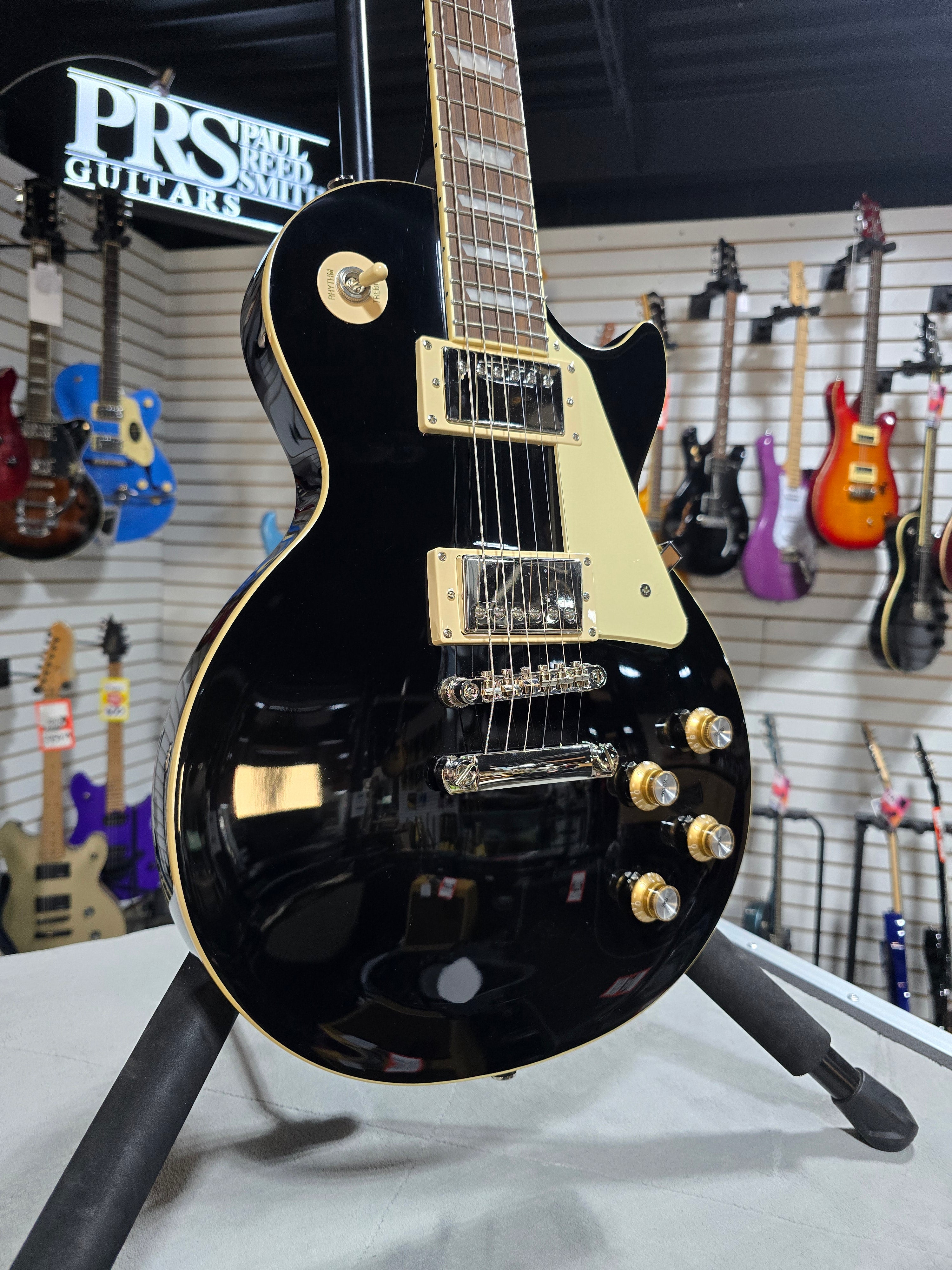 Epiphone Les Paul Standard 60s Electric Guitar - Ebony w/ Gig Bag & PLEK*D #350